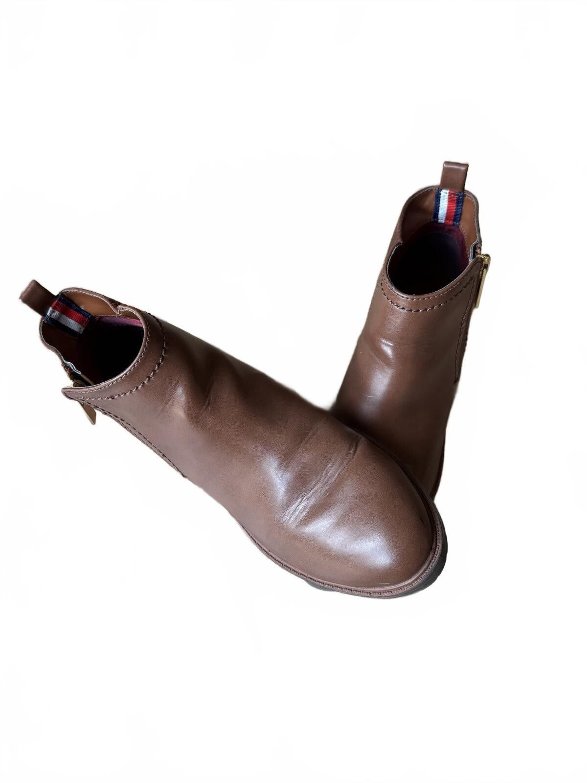 Tommy Hilfiger Tommy Hilfiger Fawn 2 Brown Ankle Booties - Women's Size 6.5 Size US 6.5 / IT 36.5 - 7 Thumbnail