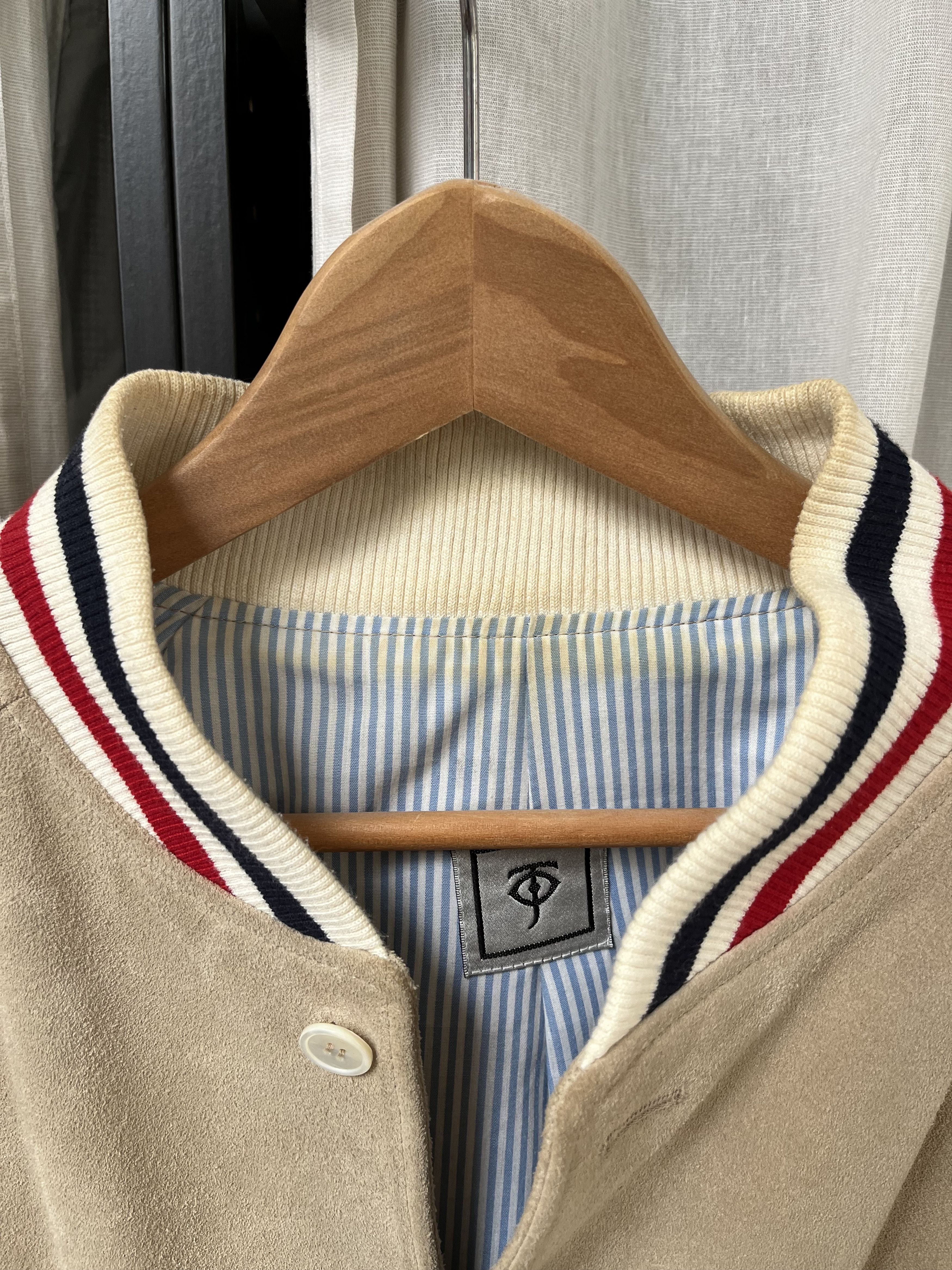 Temple Of Jawnz Suede baseball jacket Size US L / EU 52-54 / 3 - 5 Thumbnail