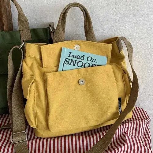 Toad&Co Vintage Canvas Casual Messenger Bag Size ONE SIZE - 4 Thumbnail