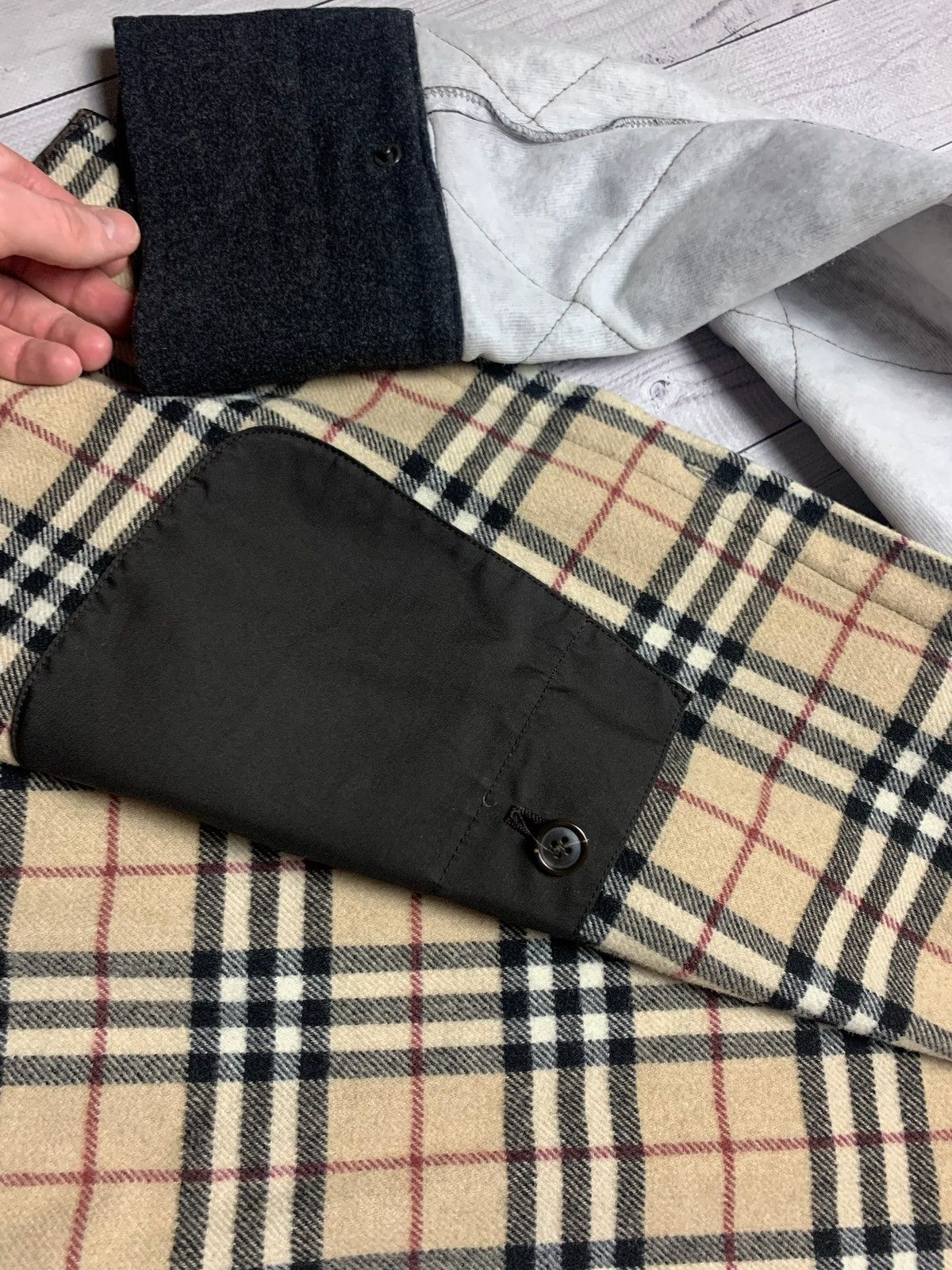 Burberry Vintage coat trench Burberry full plaid lining Size US M / EU 48-50 / 2 - 4 Thumbnail