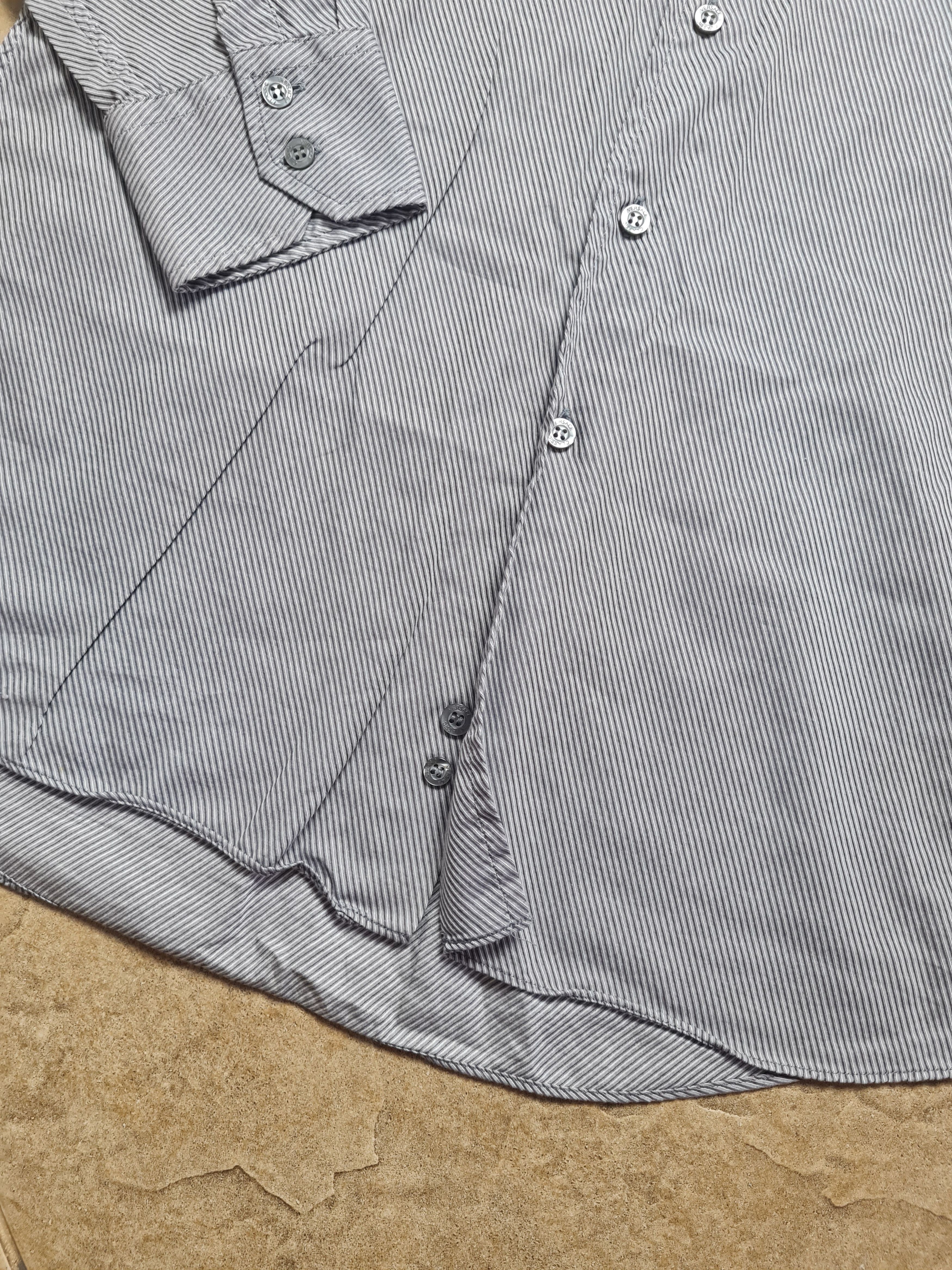 Versace Mens Vintage Versace Classic shirt size39 Medium Gray Cotton Size US M / EU 48-50 / 2 - 11 Thumbnail