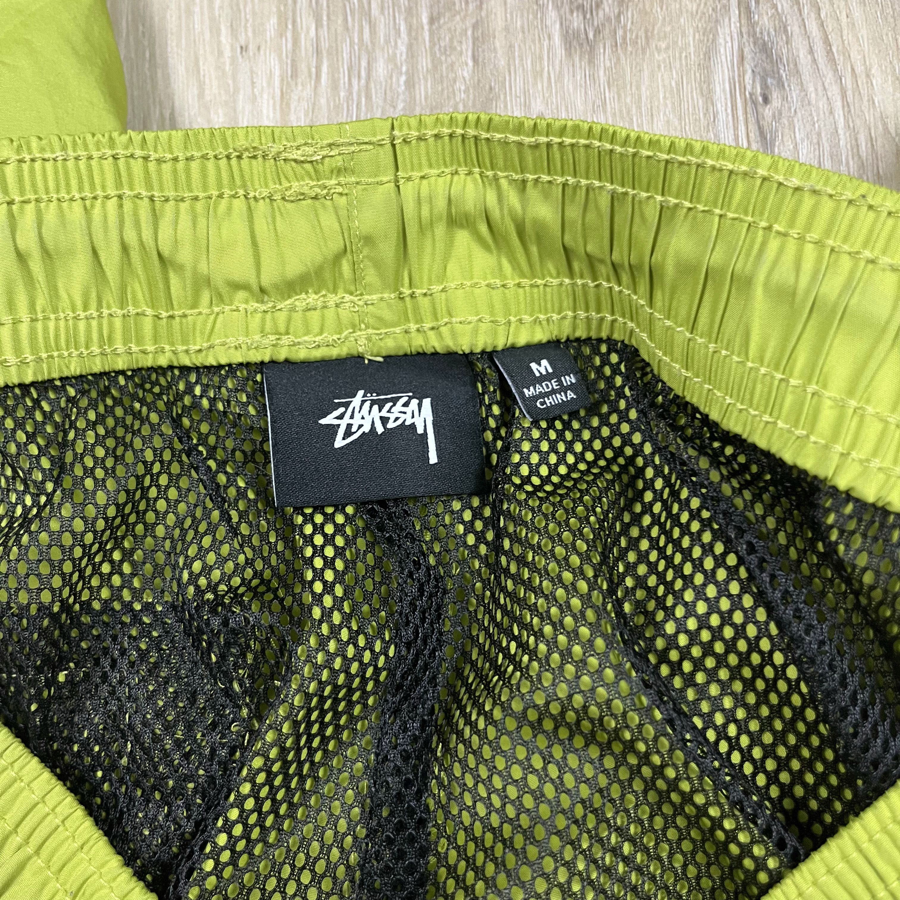 Stussy Stussy Side Pocket Nylon Mens Medium Track Pants Yellow Size US 32 / EU 48 - 8 Thumbnail