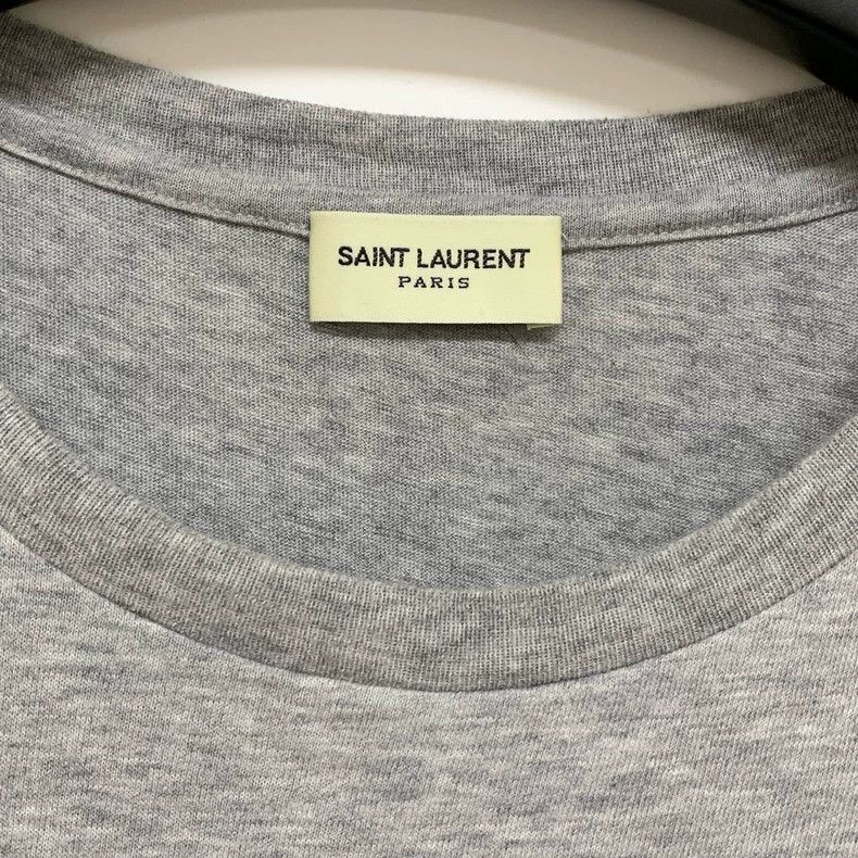 Saint Laurent Paris Saint Laurent Gray chest logo short sleeve 2504-Nextarrow Size US XXL / EU 58 / 5 - 3 Thumbnail