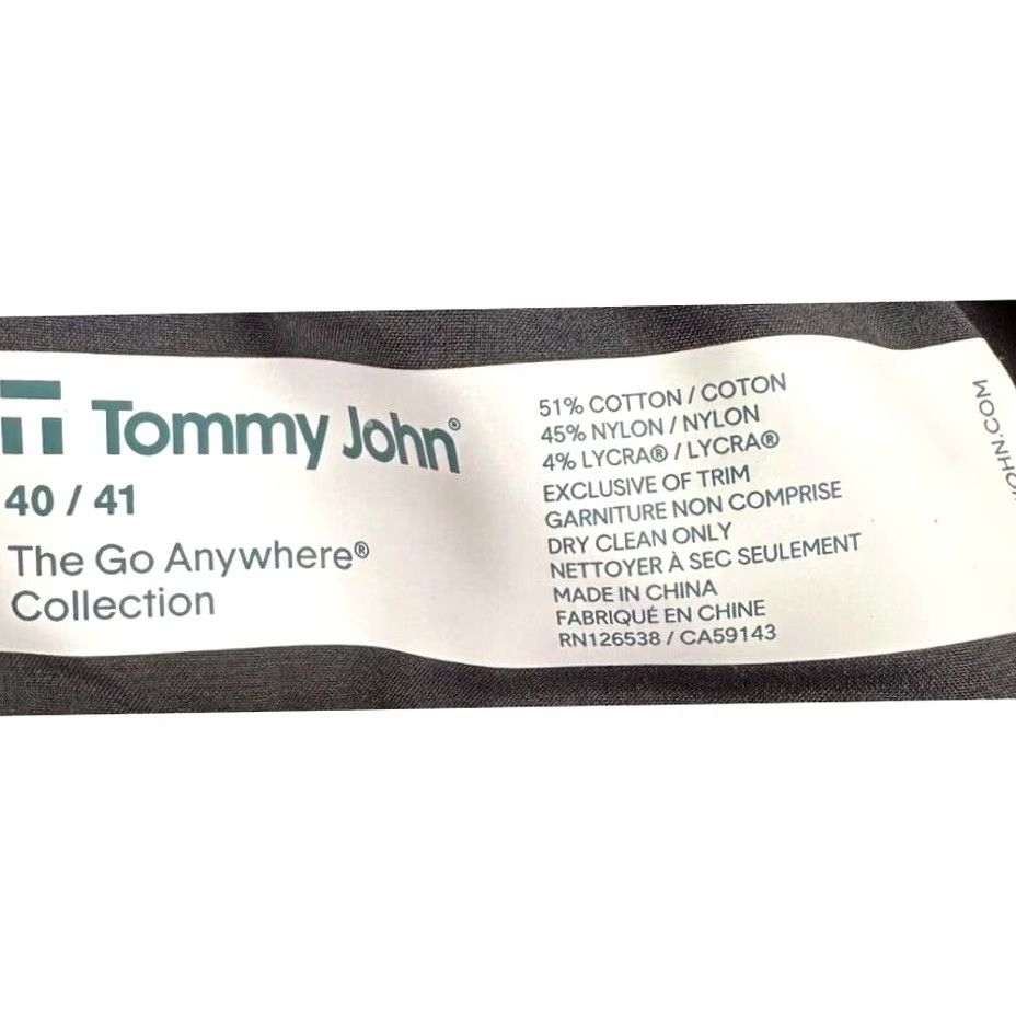 Vintage Tommy John Shorts Mens 40-41 Pink Khaki Elastic Waist Stretch Pocket Flat Front Zip Casual Travel Sports Shirt? Size US 40 / EU 56 - 3 Thumbnail