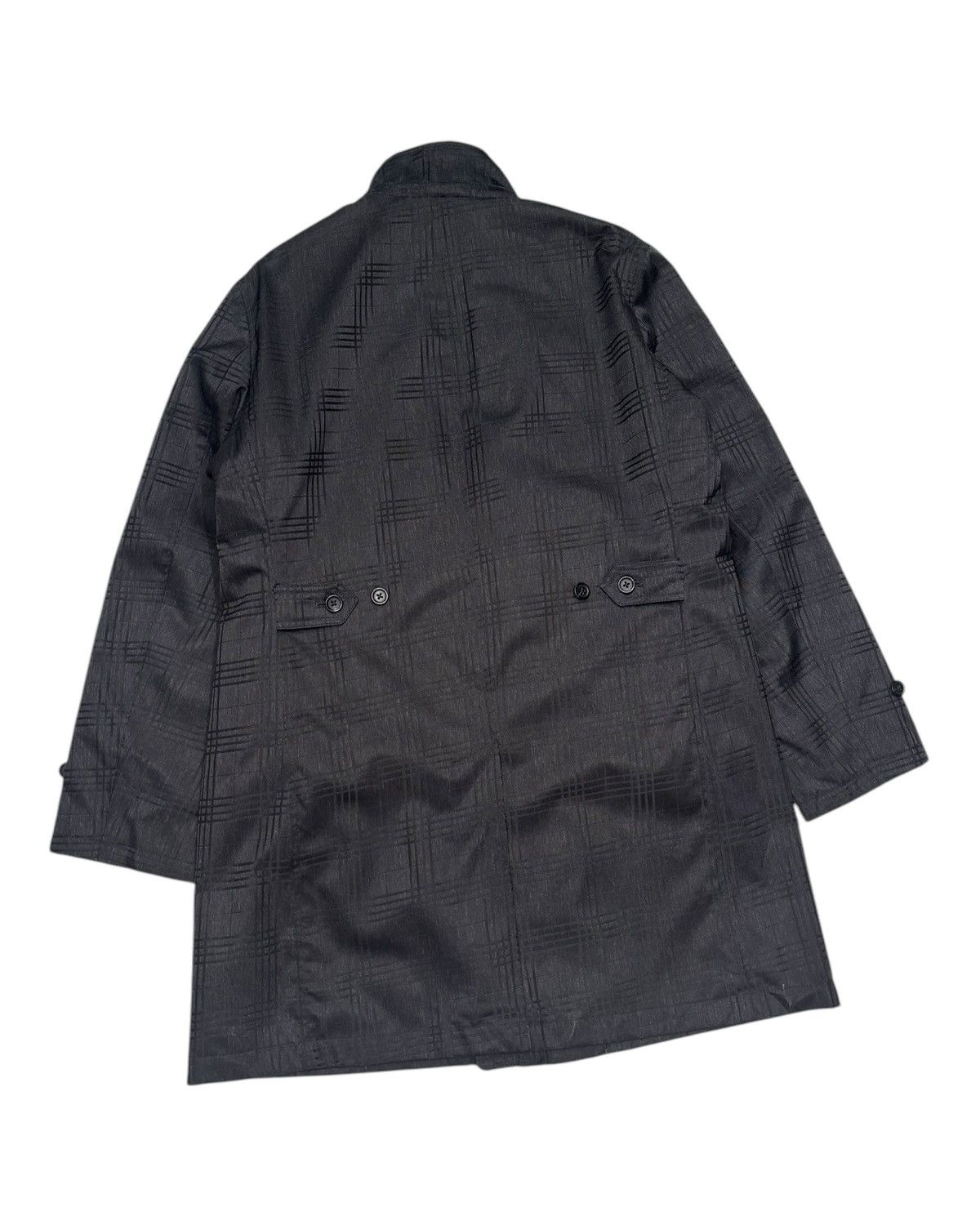 Yohji Yamamoto 🔥D'HOMME A HOMME JAPAN PLAID WINTER COAT WITH DOWN LINER Size US L / EU 52-54 / 3 - 11 Thumbnail