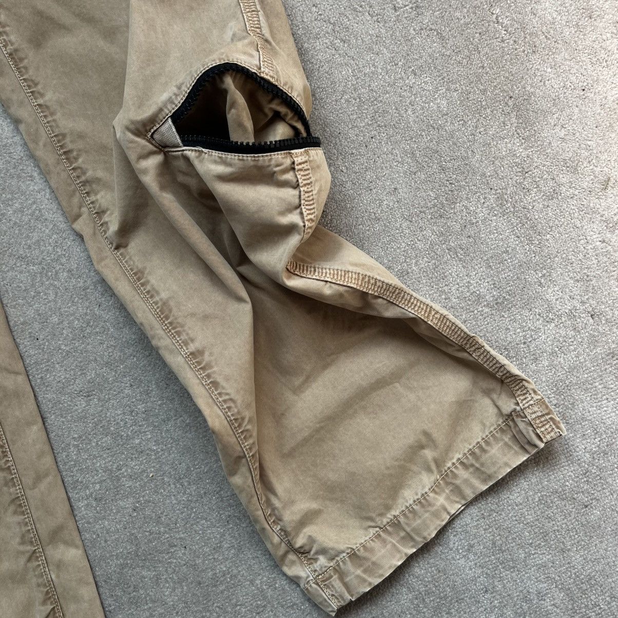 Stone Island ✱ Vintage Stone Island Cargo Zip Trousers Size US 28 / EU 44 - 5 Thumbnail