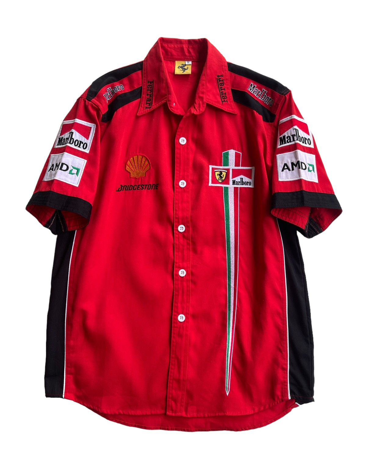 Vintage Ferrari F1 Racing Uniform Shirt
