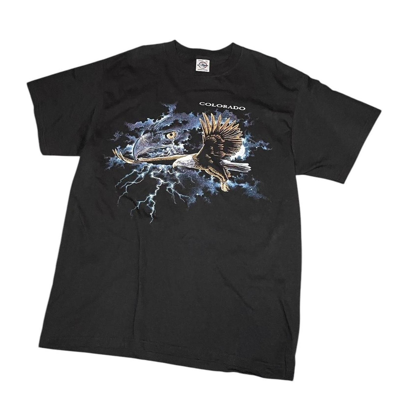 Delta × Vintage Vintage Lightning Eagle Nature Tee Size Large Size US L / EU 52-54 / 3 - 1 Thumbnail
