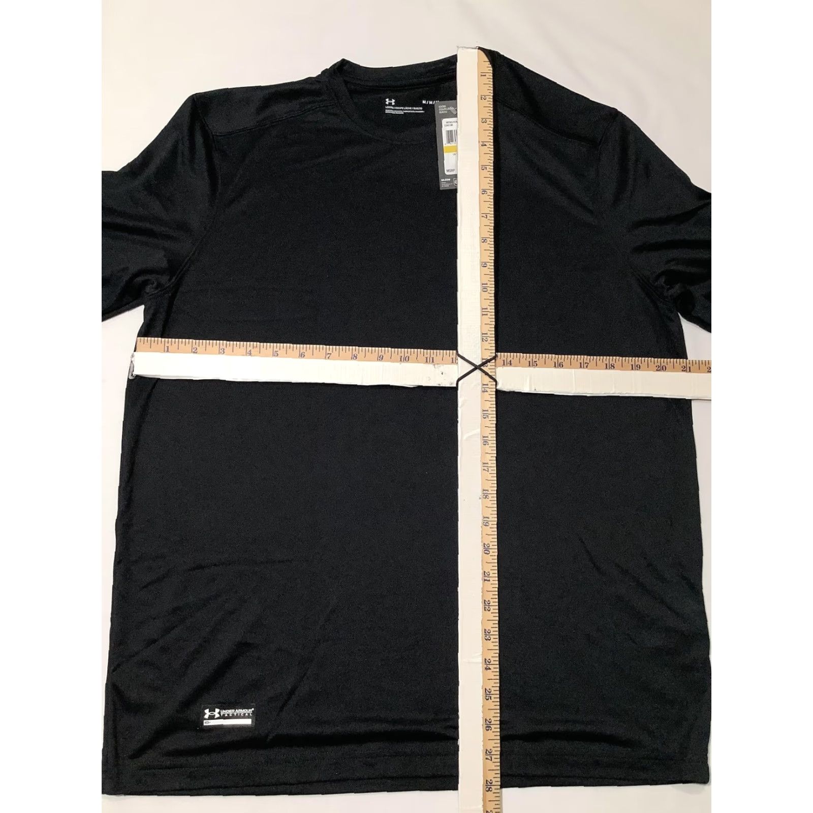 Under Armour Under Armour Tactical Tech LS Shirt Mens M Black Long Sleeve Performance Moisture Wicking Crew Neck Polo? Size US M / EU 48-50 / 2 - 8 Thumbnail