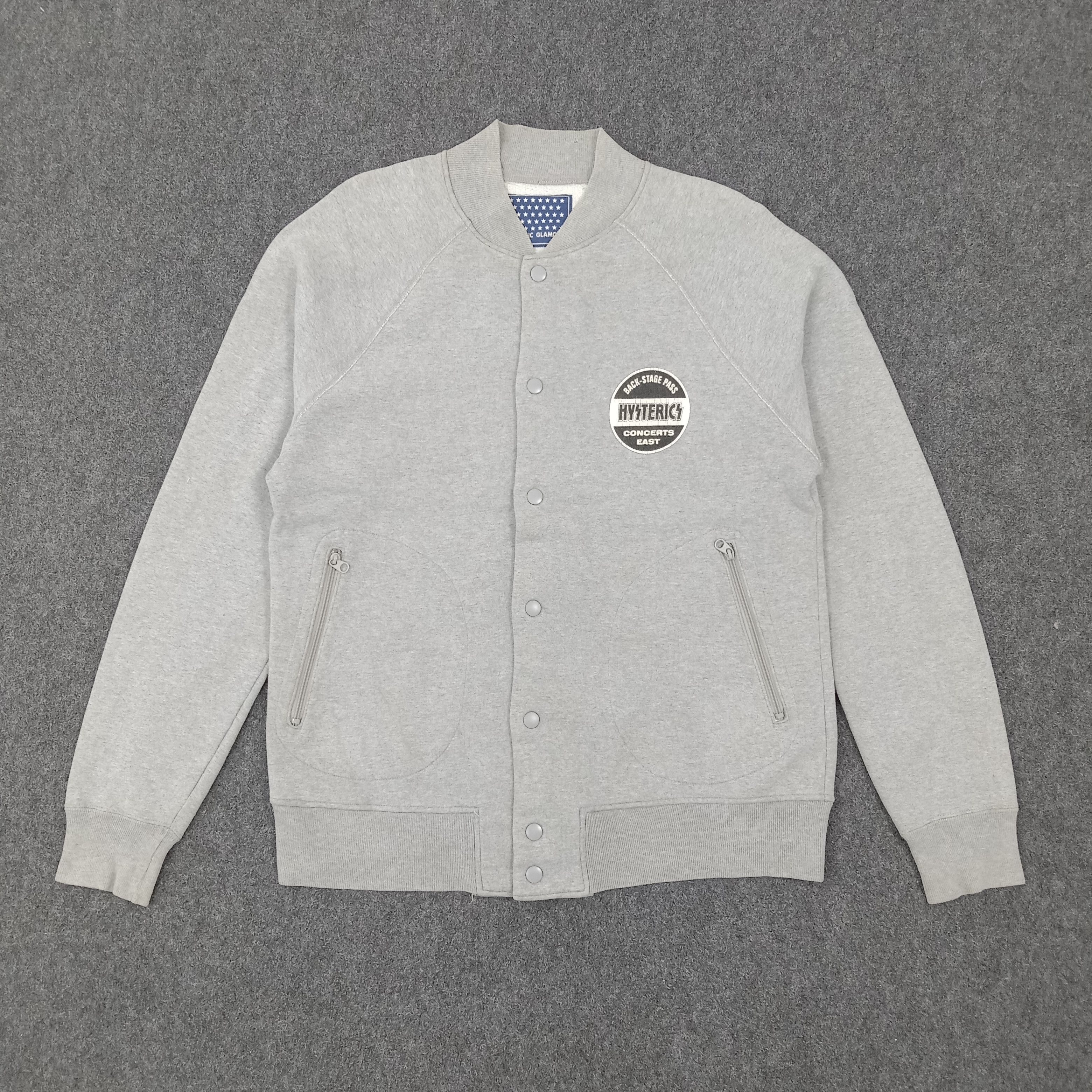 Hysteric Glamour × Japanese Brand × Vintage Hysteric Glamour Japanese Brand Button Up Sweatshirt Size US M / EU 48-50 / 2 - 1 Thumbnail