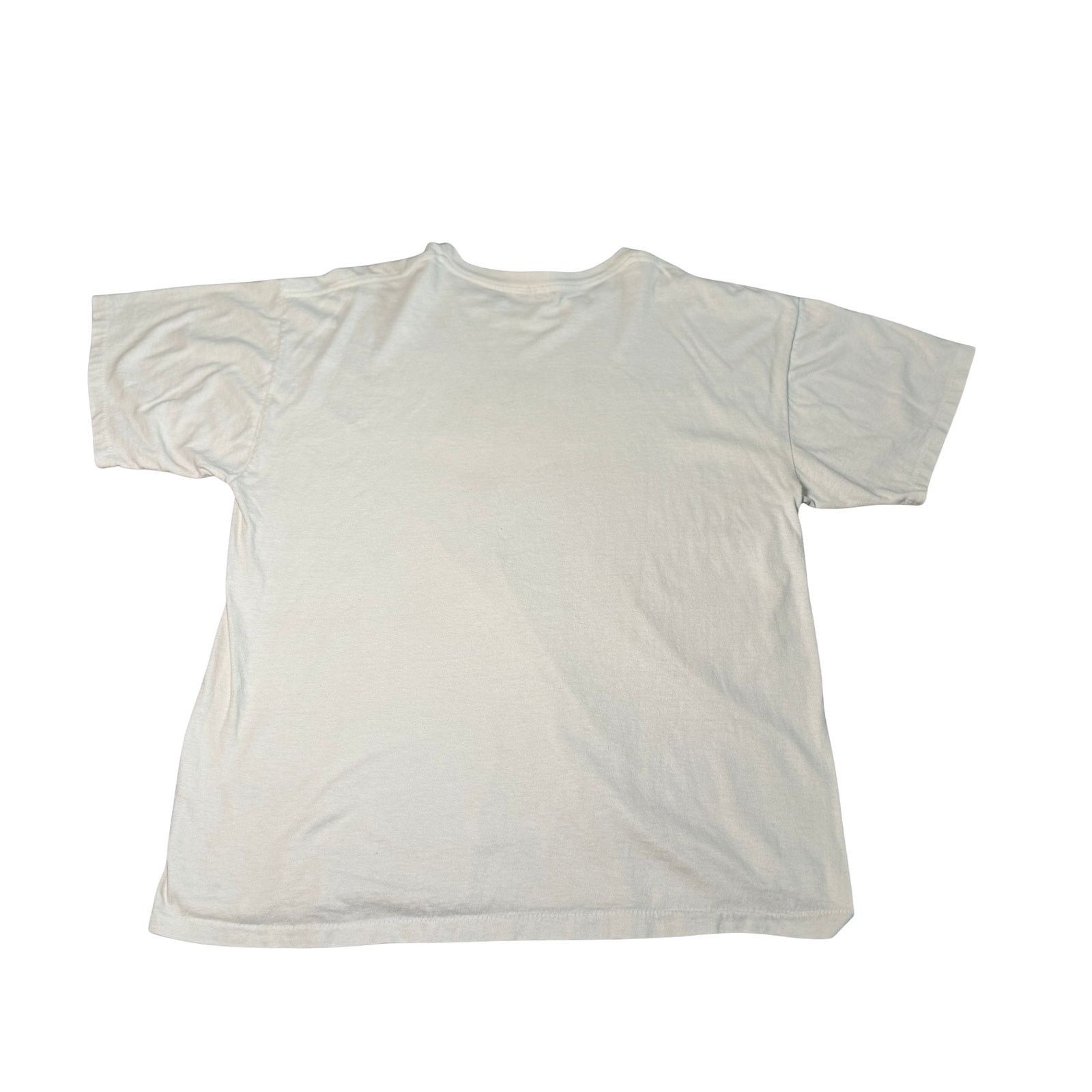Other Vintage 90s Funny white T-Shirt stress calories XL Size US XL / EU 56 / 4 - 6 Thumbnail