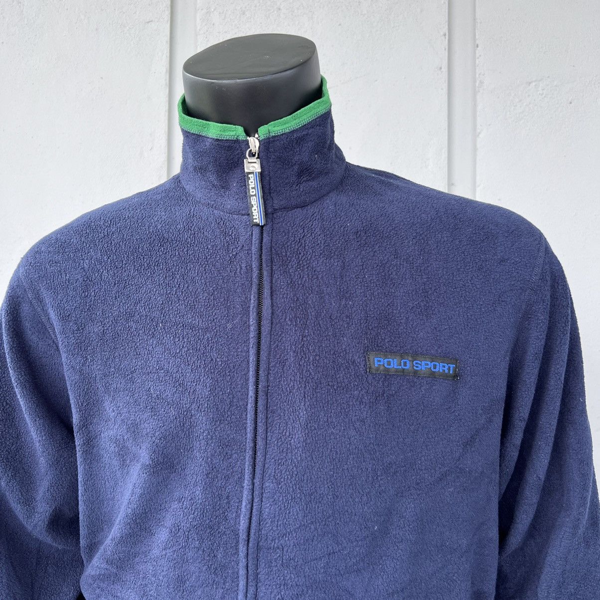 Polo Ralph Lauren Vintage Polo Sport Ralph Lauren Fleece Jacket Size US M / EU 48-50 / 2 - 6 Thumbnail