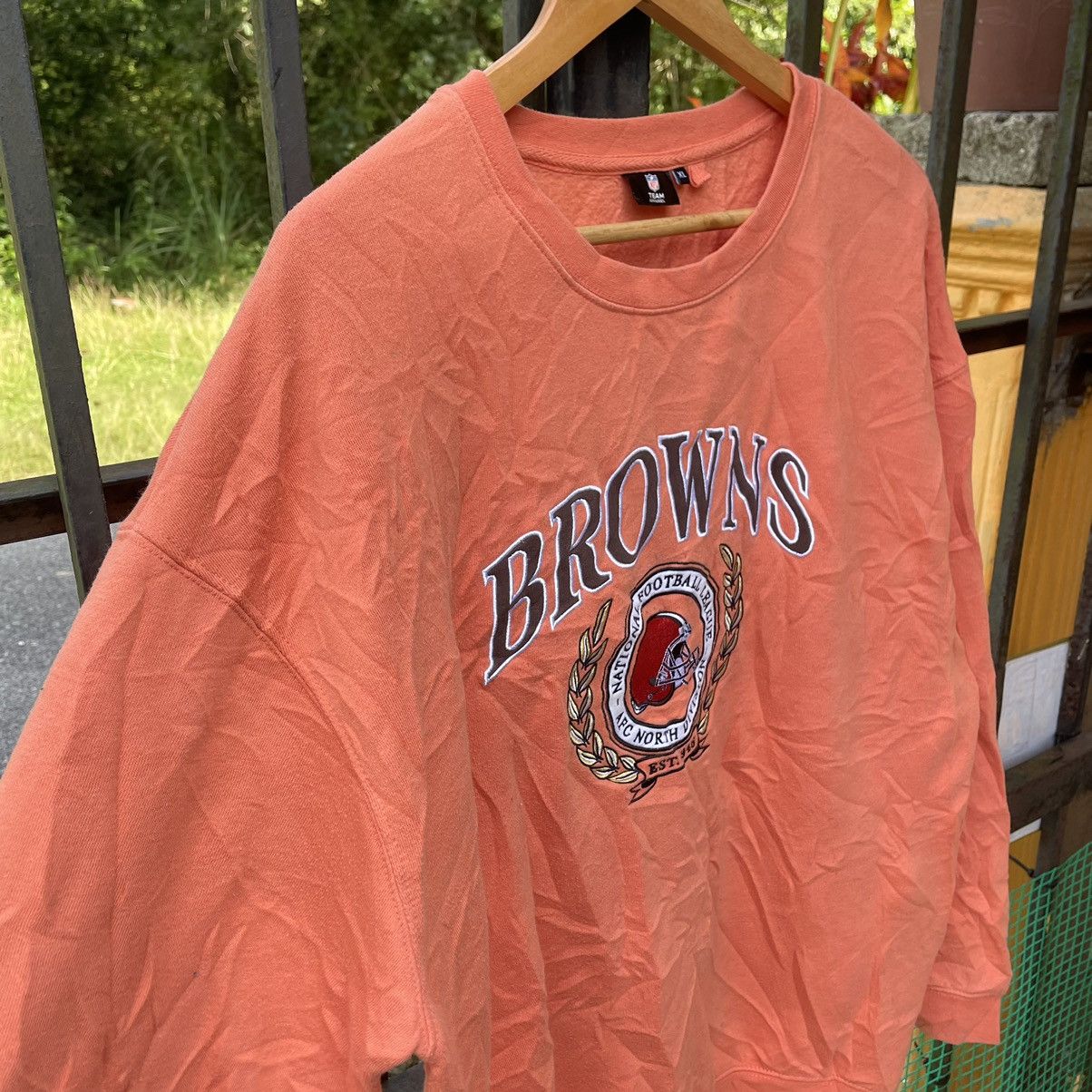 NFL × Vintage 🔥Vintage NFL Brown National Football League Sweatshirts Size US L / EU 52-54 / 3 - 4 Thumbnail