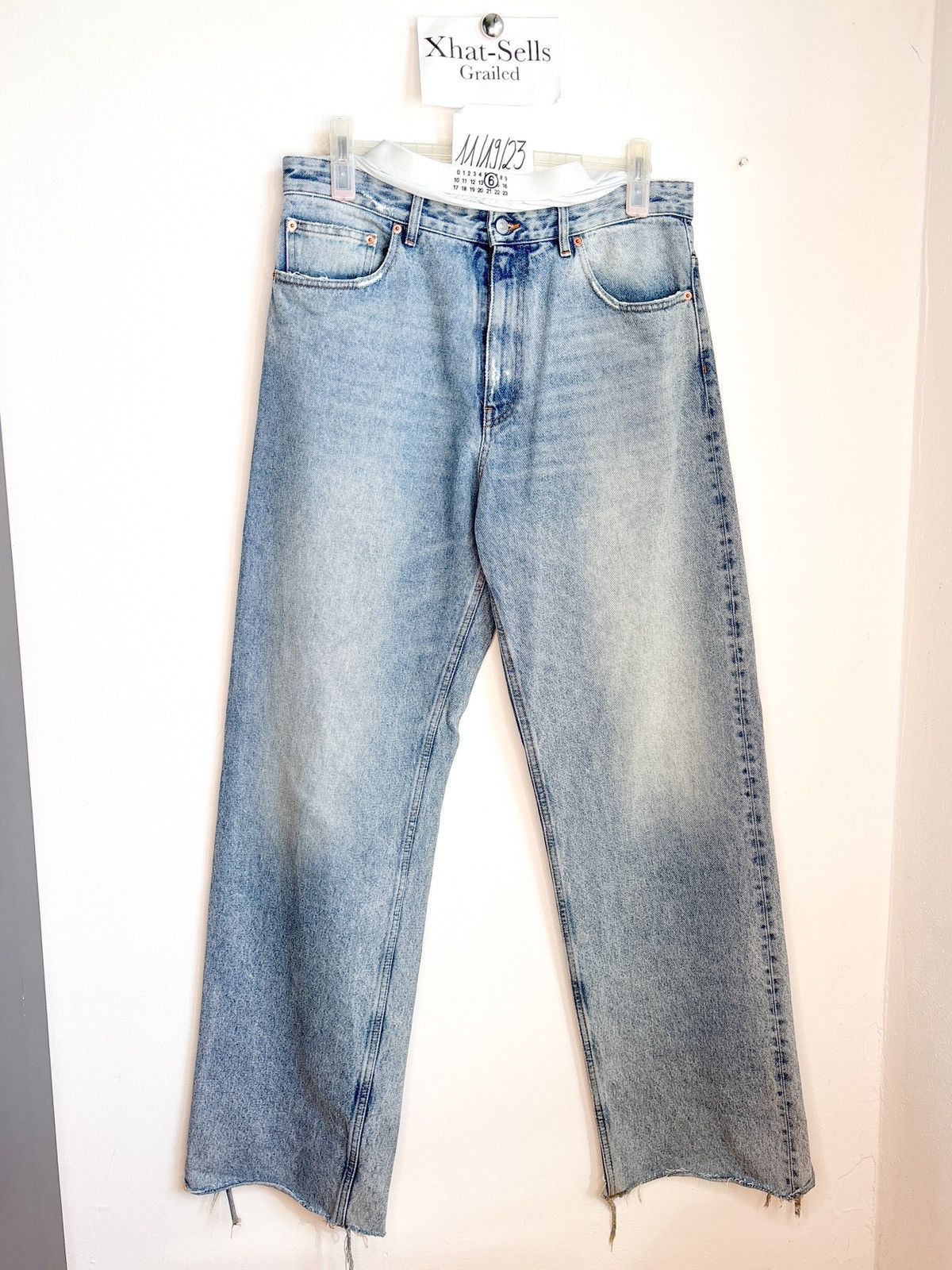 Maison Margiela Maison Margiela MM6 Baggy-Jeans Size US 32 / EU 48 - 10 Thumbnail