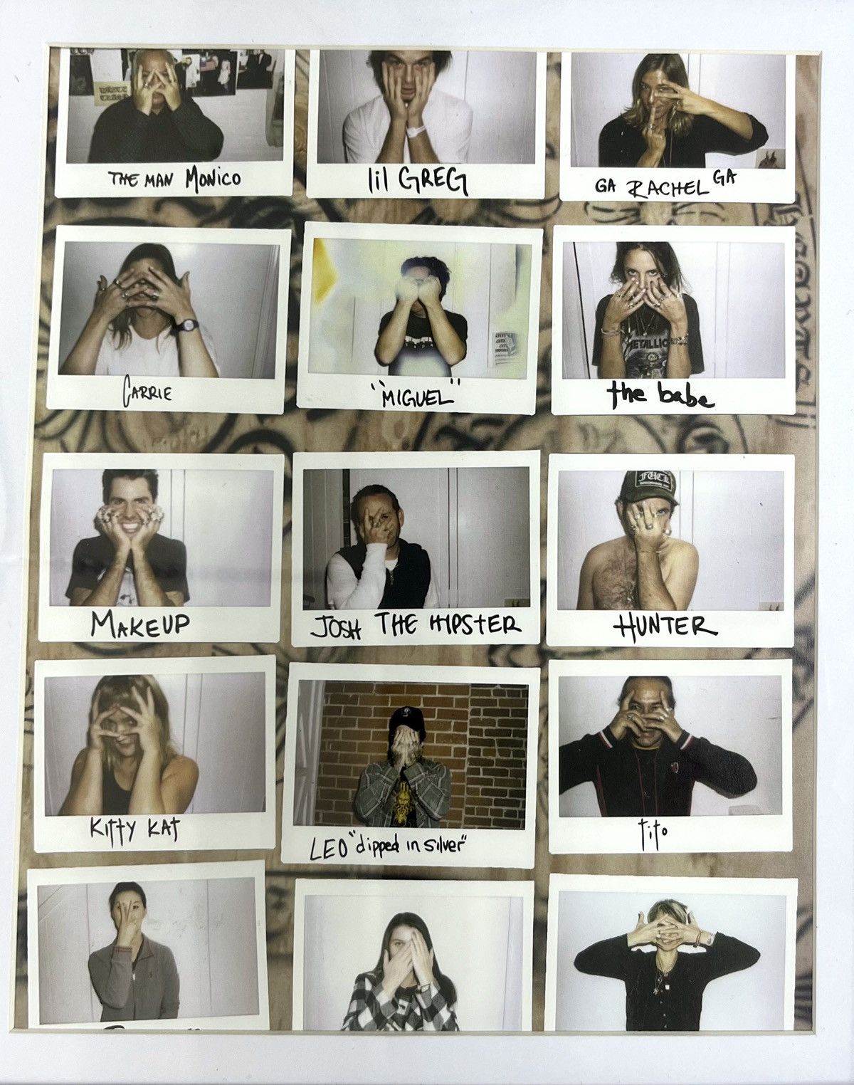 Chrome Hearts × Vintage Chrome Hearts many faces Framed poster 9x11 magazine cutout Size ONE SIZE - 2 Thumbnail