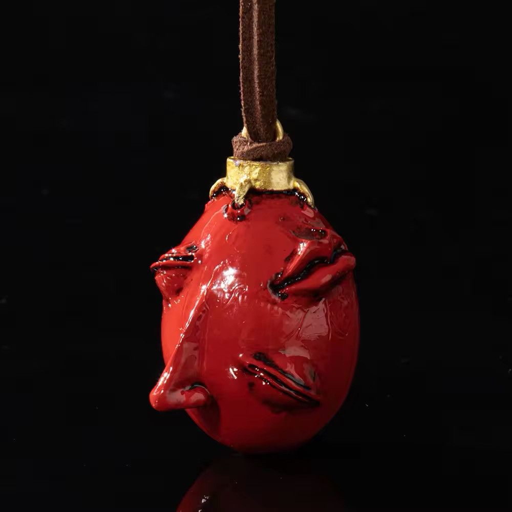 Jewelry × Leather Berserk Behelit Necklace Size ONE SIZE - 5 Thumbnail