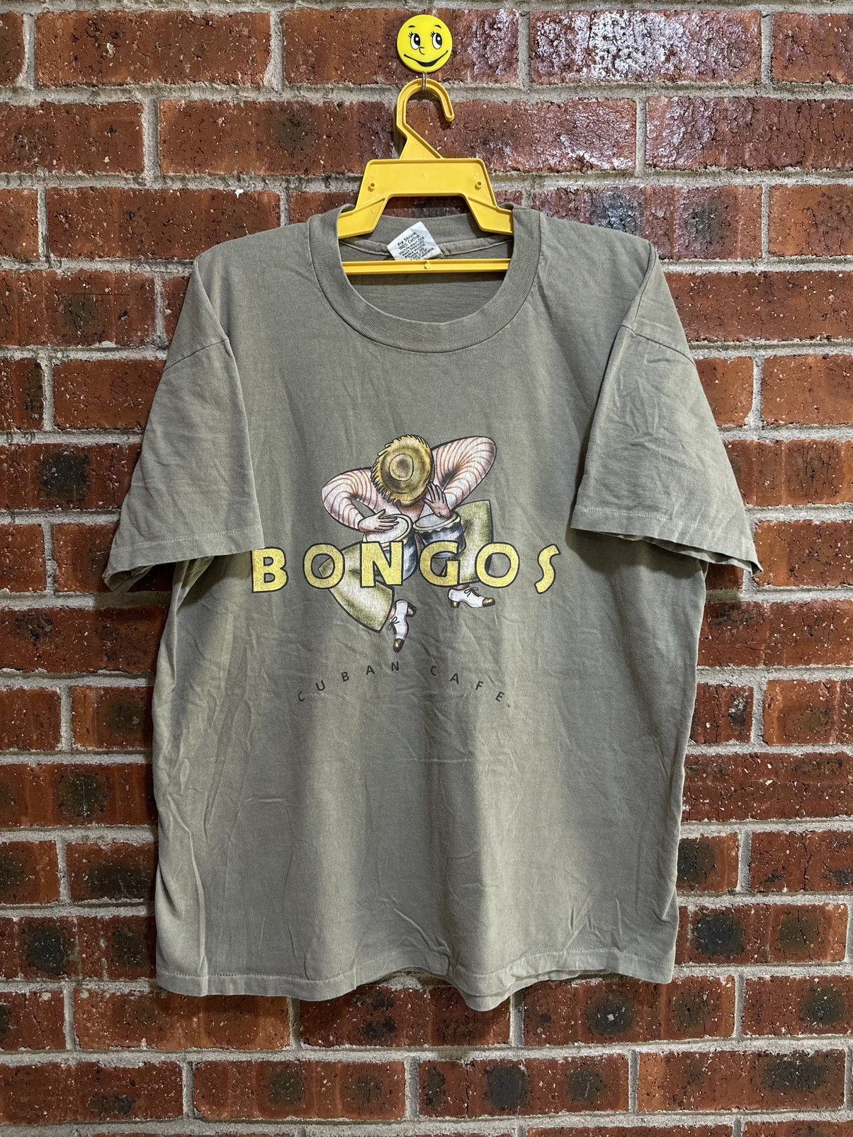 Sears × Vintage Vintage Bongos Cuban Cafe Faded Tee Size US L / EU 52-54 / 3 - 1 Thumbnail