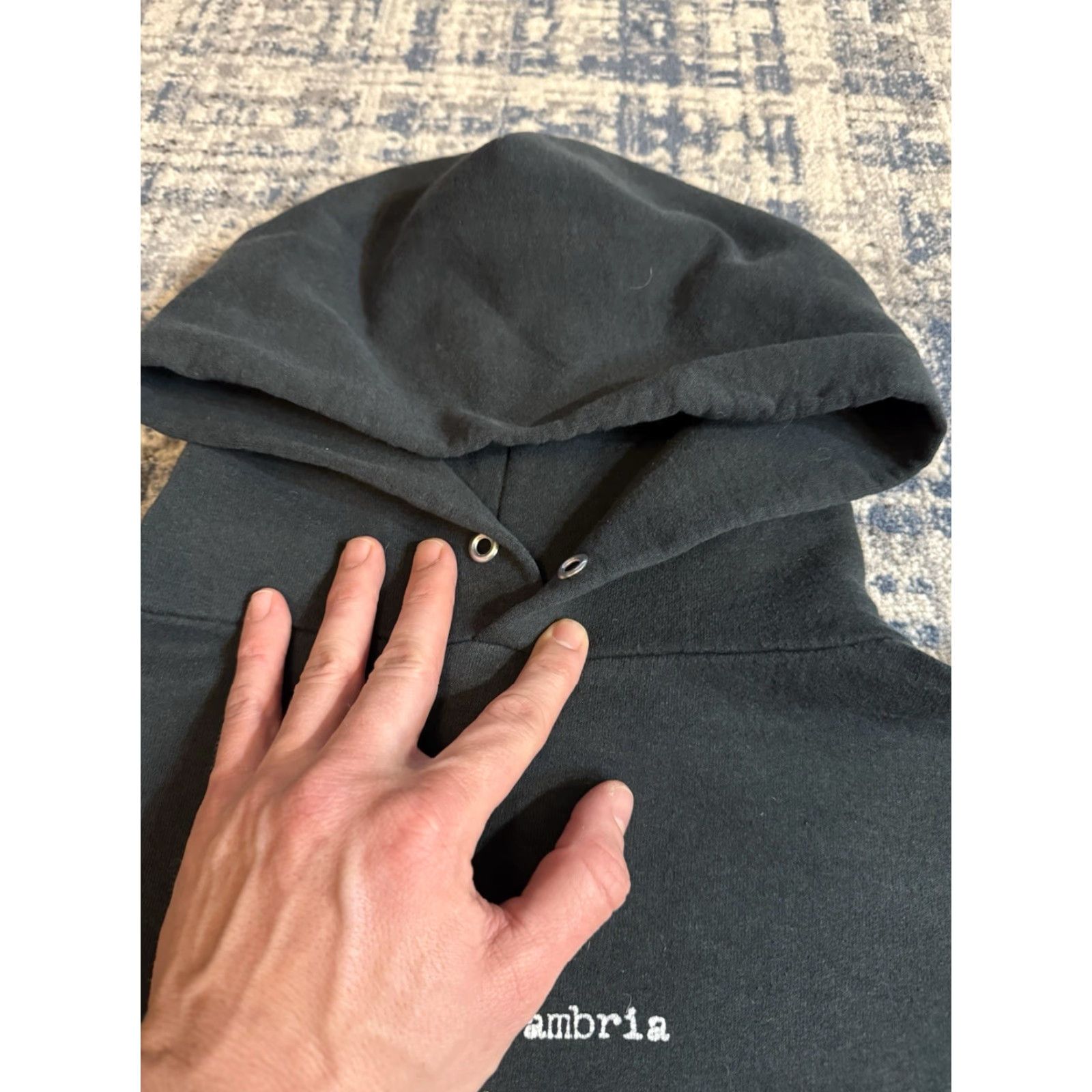 Jerzees VINTAGE Coheed And Cambria The Second Stage Turbine Blade Hoodie S Men Black Size US S / EU 44-46 / 1 - 5 Thumbnail