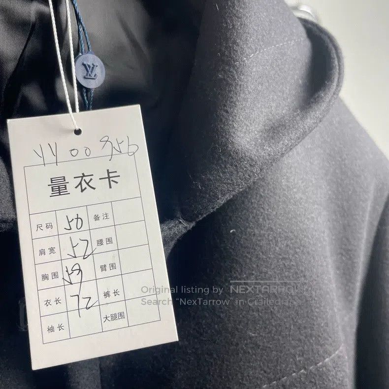 Louis Vuitton Louis Vuitton Black wool coat Size US M / EU 48-50 / 2 - 4 Thumbnail