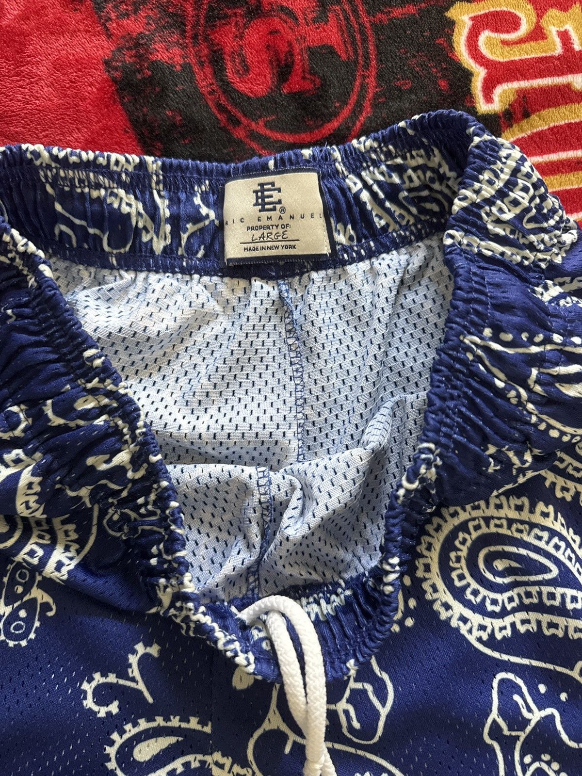 Eric Emanuel Eric Emanuel Blue paisley shorts large Size US 32 / EU 48 - 6 Thumbnail