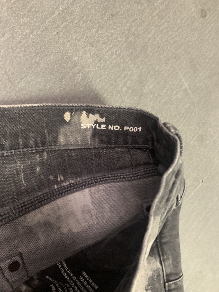 Purple Brand Purple Brand two toned grey black denim jeans Size US 34 / EU 50 - 8 Thumbnail