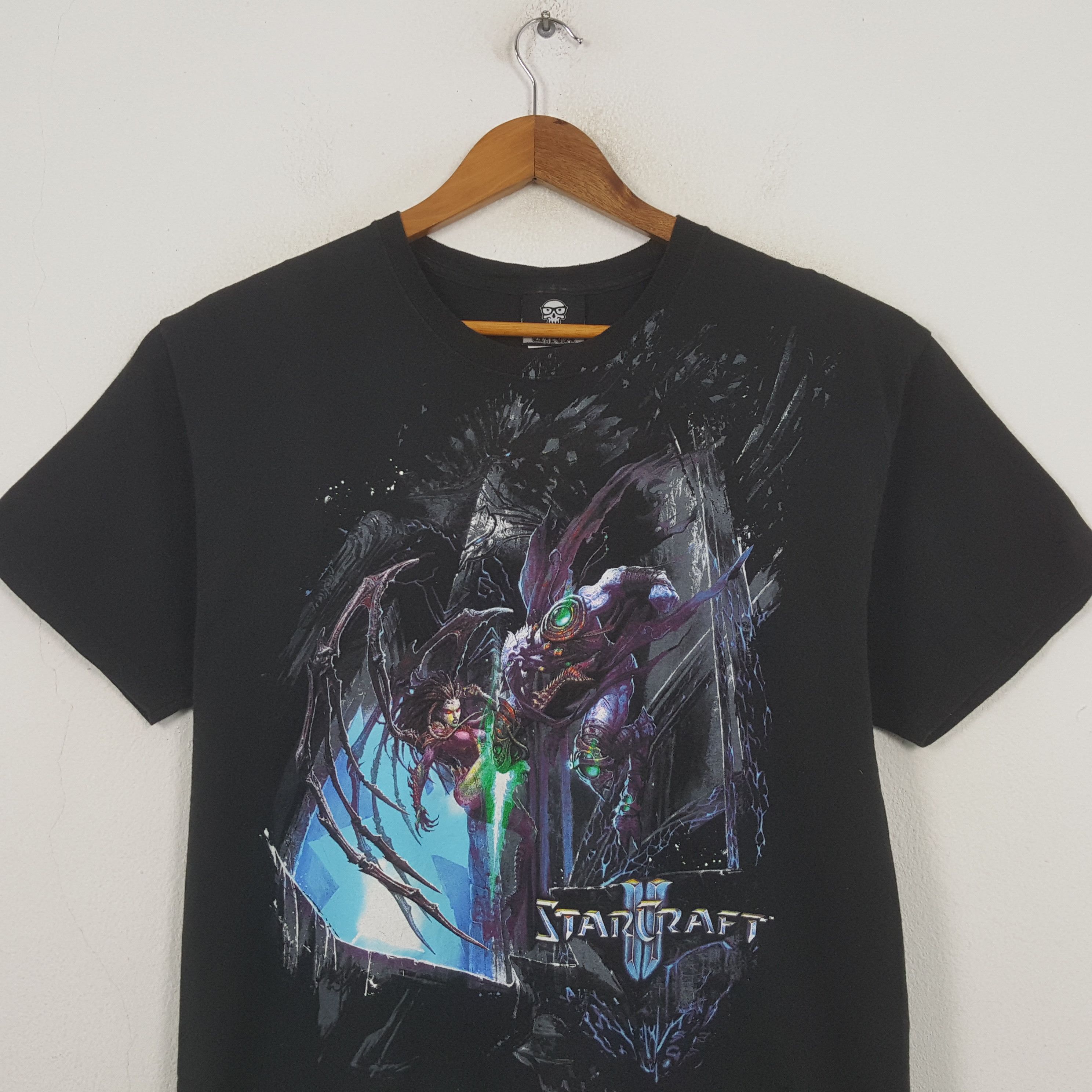 Playstation Vintage Star Craft Blizzard Playstation Games T-shirt RR4 Size US L / EU 52-54 / 3 - 2 Thumbnail