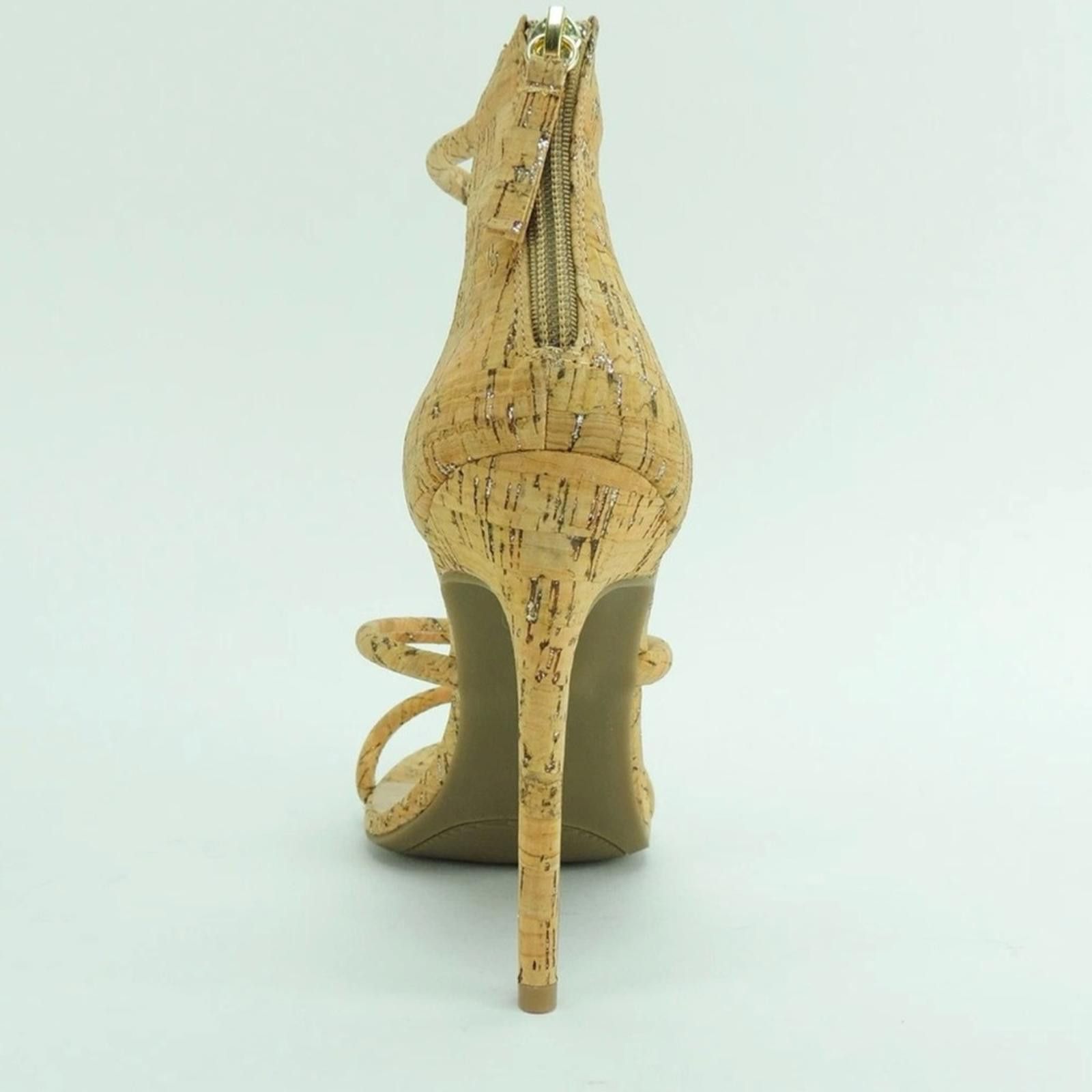 Bebe Bebe Berdine G Tan Gold Cork Women's Sandals Size 8.5 Size US 8.5 / IT 38.5 - 4 Thumbnail