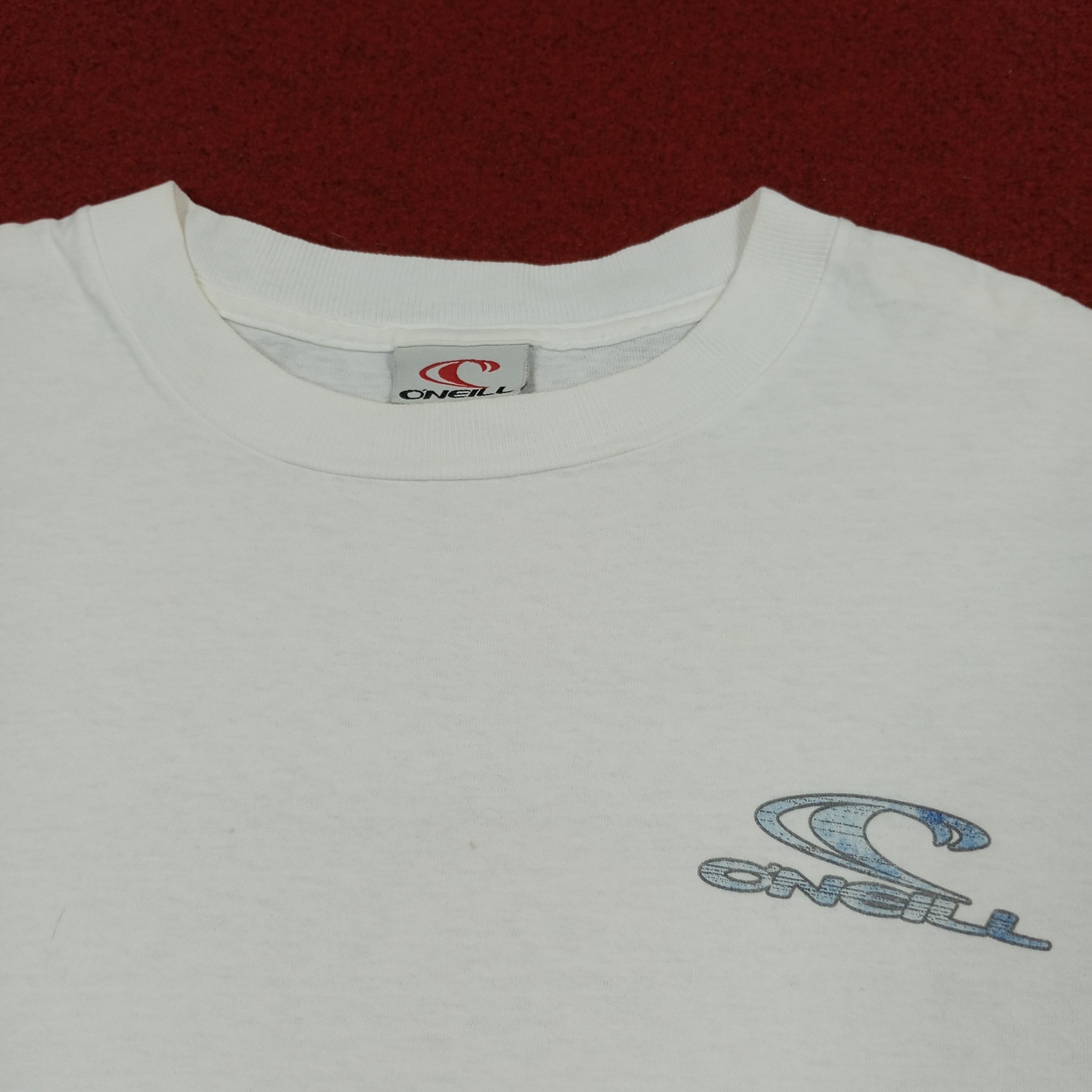 O'Neill × Vintage Oneill Surfing Style Streetwear Tshirt Size US L / EU 52-54 / 3 - 4 Thumbnail