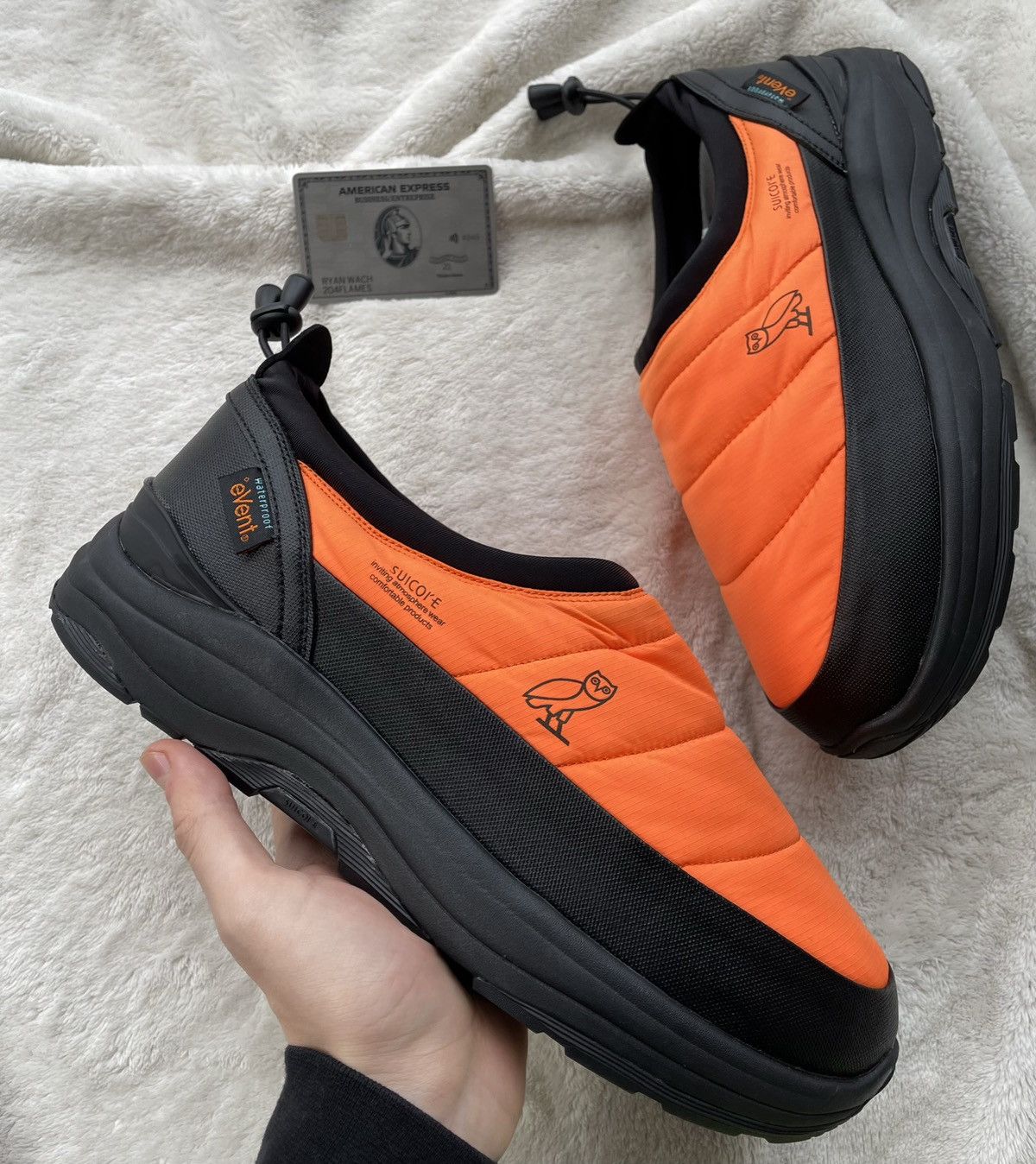 October's Very Own × Suicoke OVO x Suicoke Pepper Safety Orange Lows Size US 9 / EU 42 - 2 Thumbnail