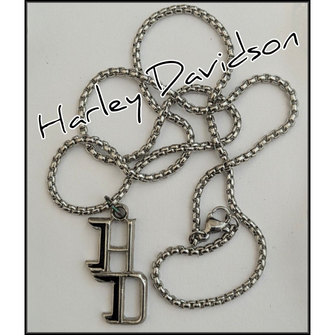 Harley Davidson HARLEY DAVIDSON MOTORCYCLES HD Pendant Necklace Stainless Size ONE SIZE - 1 Thumbnail