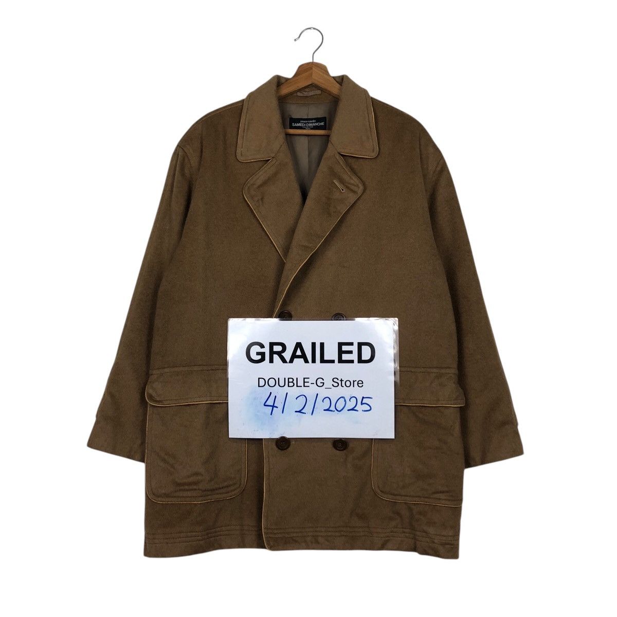 Japanese Brand × Vintage 📌Vintage Chore Worker Jacket Pierre Cardin Samedi Dimanche Size US L / EU 52-54 / 3 - 1 Thumbnail