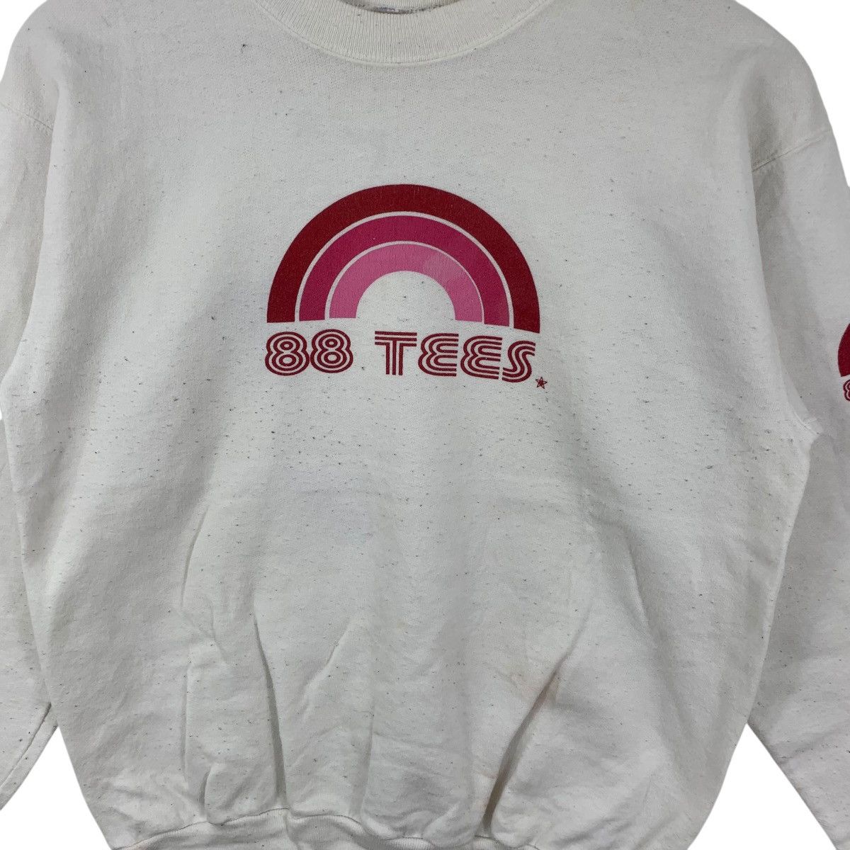 Vintage Vintage 88 TEES HAWAII Rainbow Logo Hanes Sweatshirt Sweater Size S / US 4 / IT 40 - 6 Thumbnail