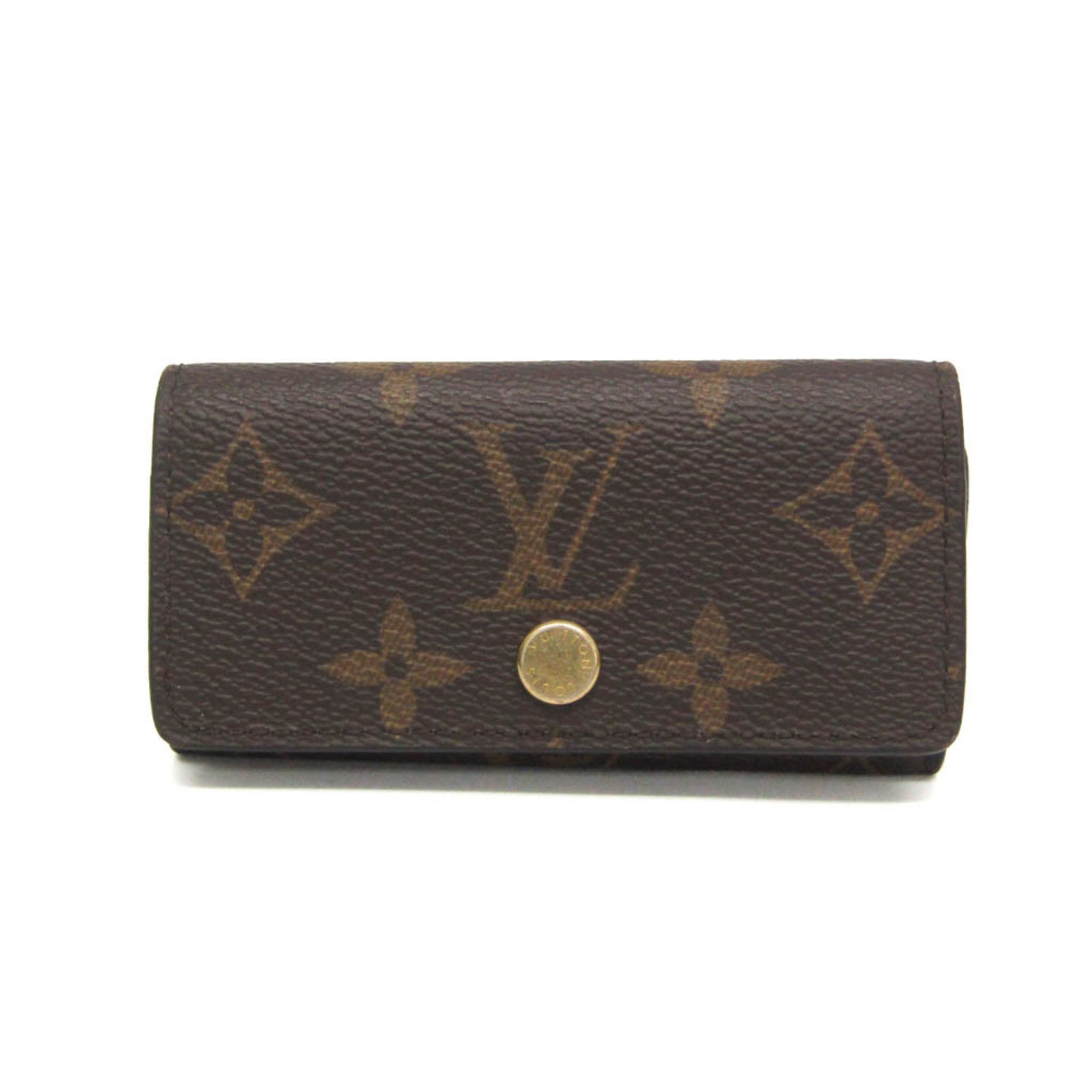 Louis Vuitton Louis Vuitton Monogram 4 Key Holder M62631 Men,Women Monogram Key Case Brown Size ONE SIZE - 1 Thumbnail