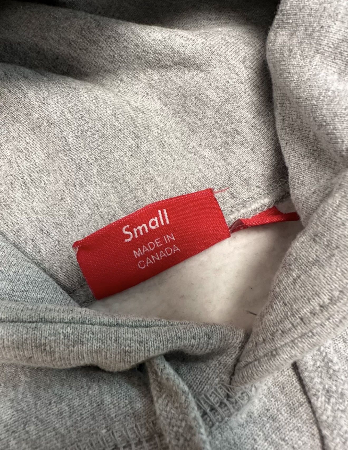 Supreme Supreme Swarovski grey box logo hood hoodie sweatershirt Size US S / EU 44-46 / 1 - 5 Thumbnail