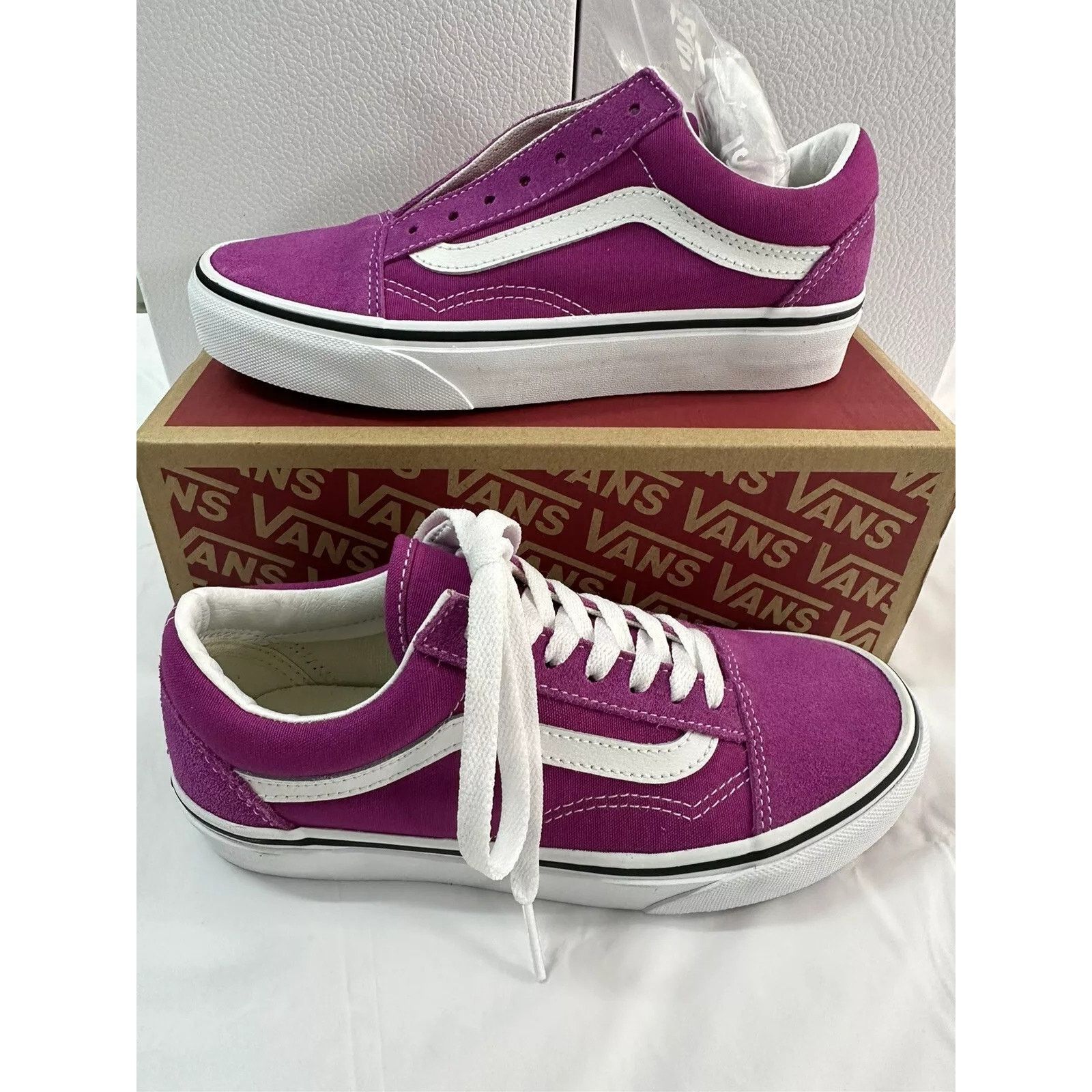 Vans VANS OLD SKOOL Fuchsia Womens Size 6.5 Size US 6.5 / IT 36.5 - 1 Thumbnail