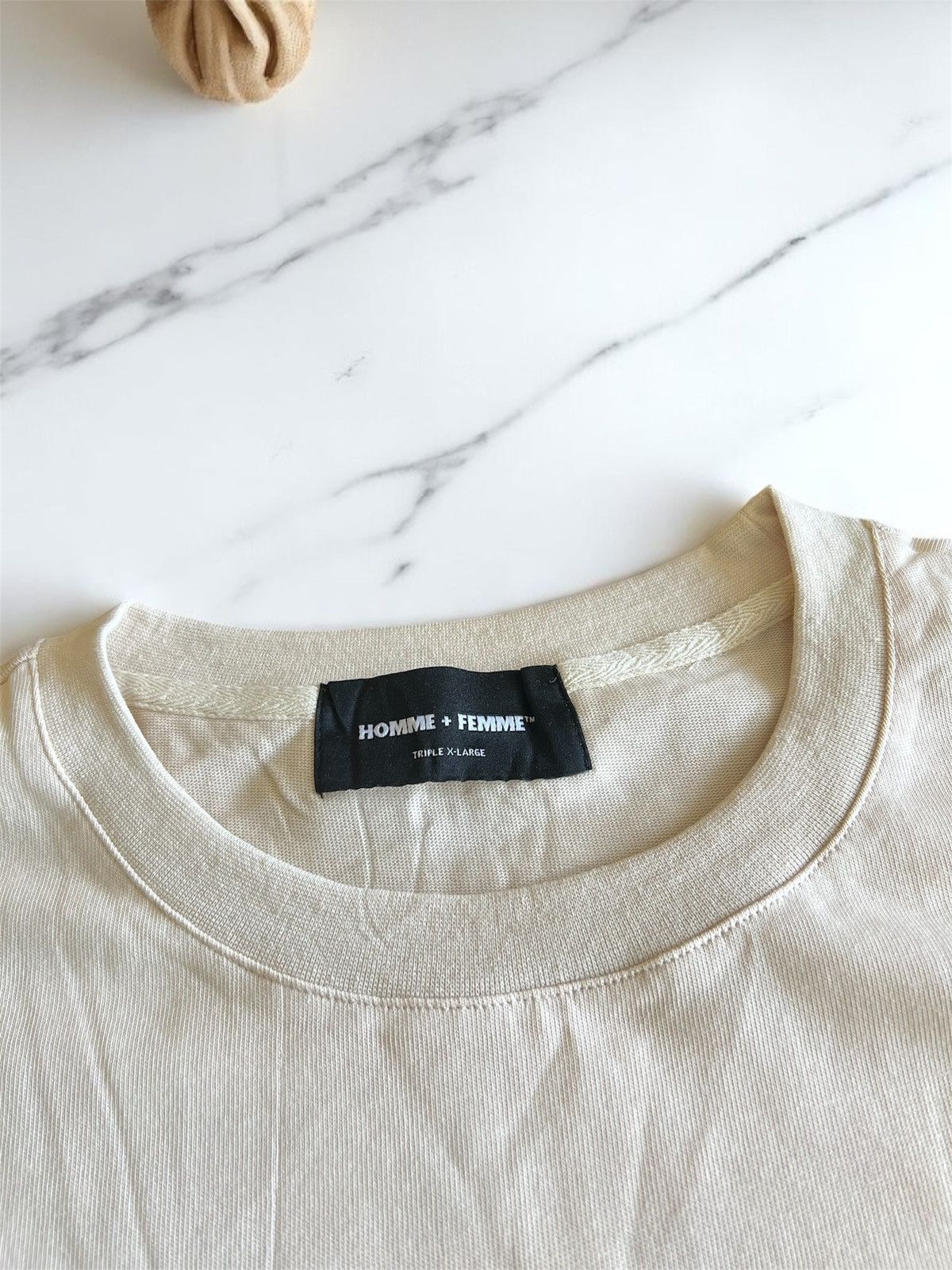 Homme + Femme La Homme Femme Premium Heavyweight Tee (Size 3XL) Size US XXL / EU 58 / 5 - 2 Thumbnail