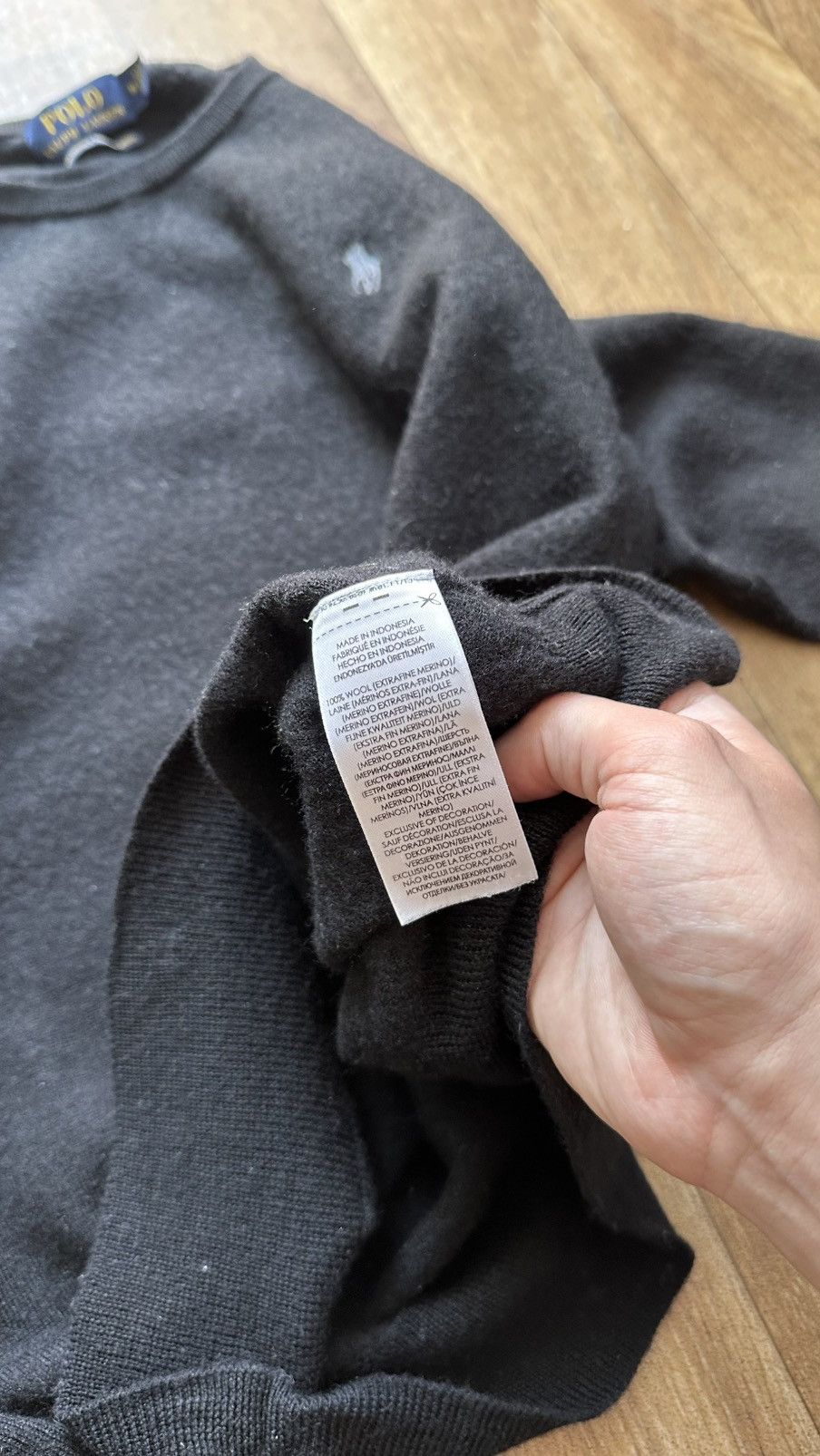 Polo Ralph Lauren × Vintage Polo Ralph Lauren Wool Sweater Size US S / EU 44-46 / 1 - 5 Thumbnail