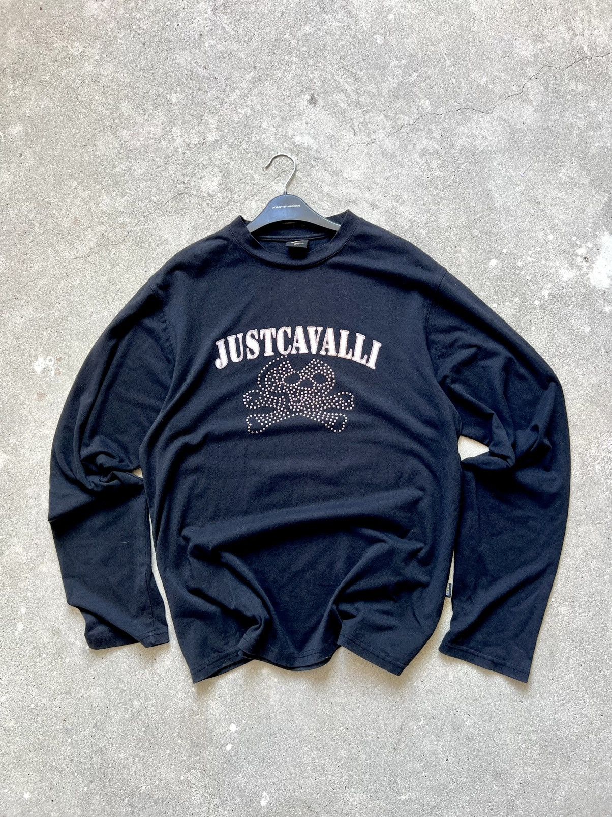 Hysteric Glamour × Just Cavalli × Vintage Vintage Just Cavalli Long Sleeve Skull Size US L / EU 52-54 / 3 - 3 Thumbnail
