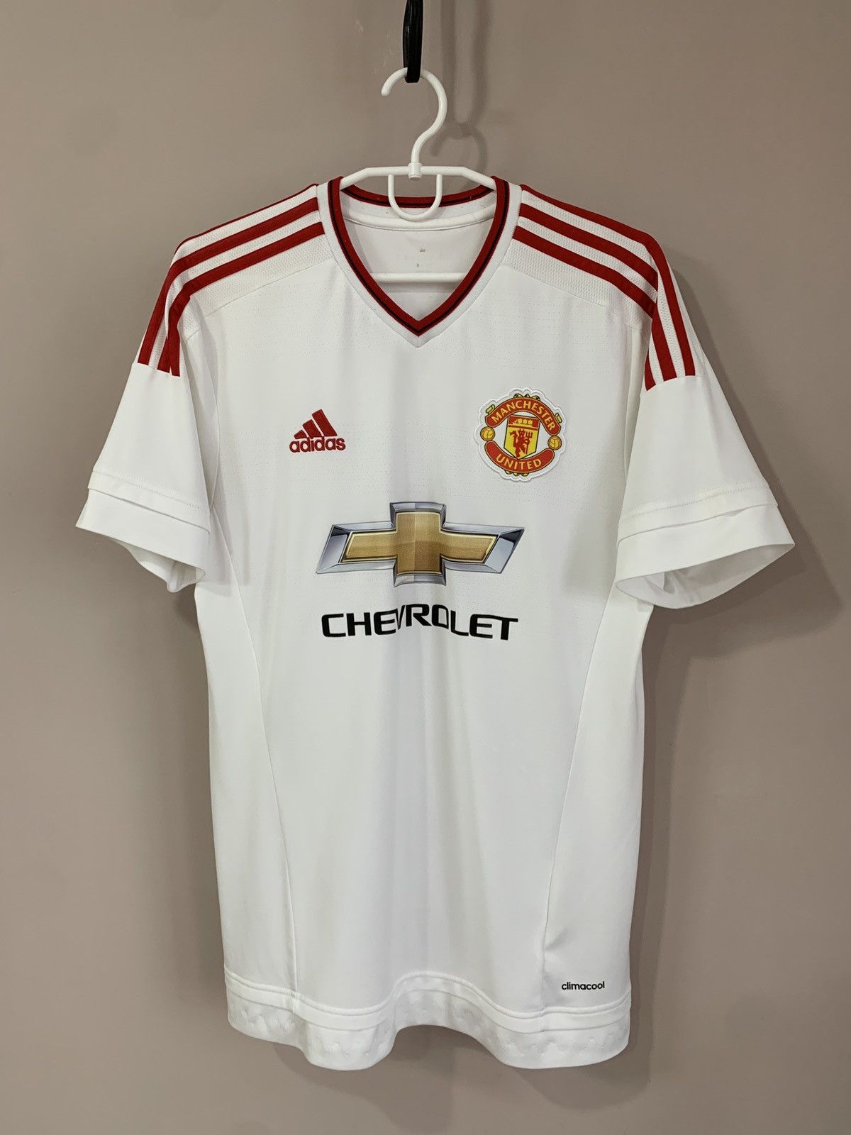Adidas Manchester United Memphis 2015 away adidas soccer jersey Size US M / EU 48-50 / 2 - 2 Thumbnail