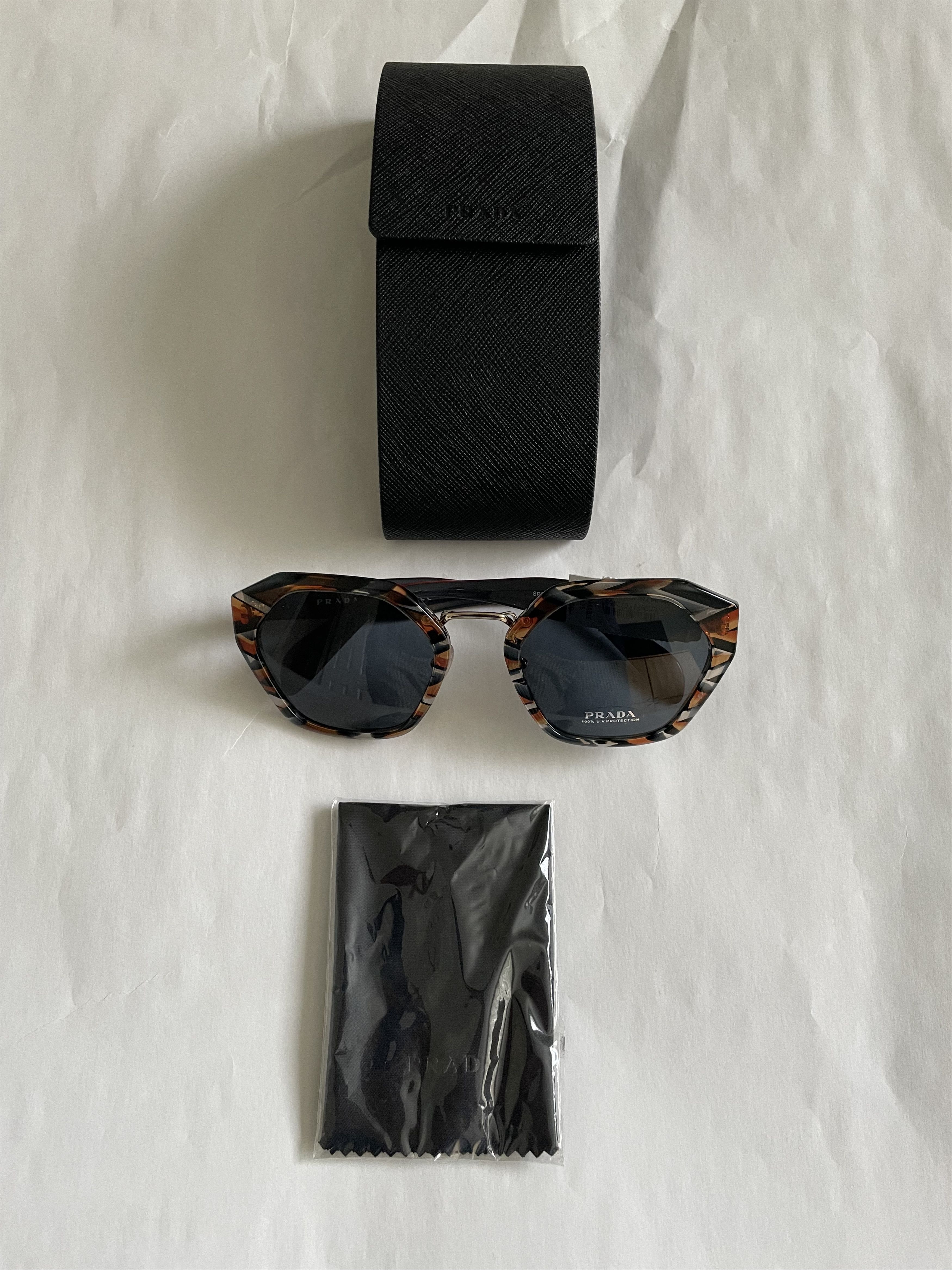 Prada New Prada SPR 04T VAN-9K1 Cinema Women's Sunglasses Size ONE SIZE - 3 Thumbnail
