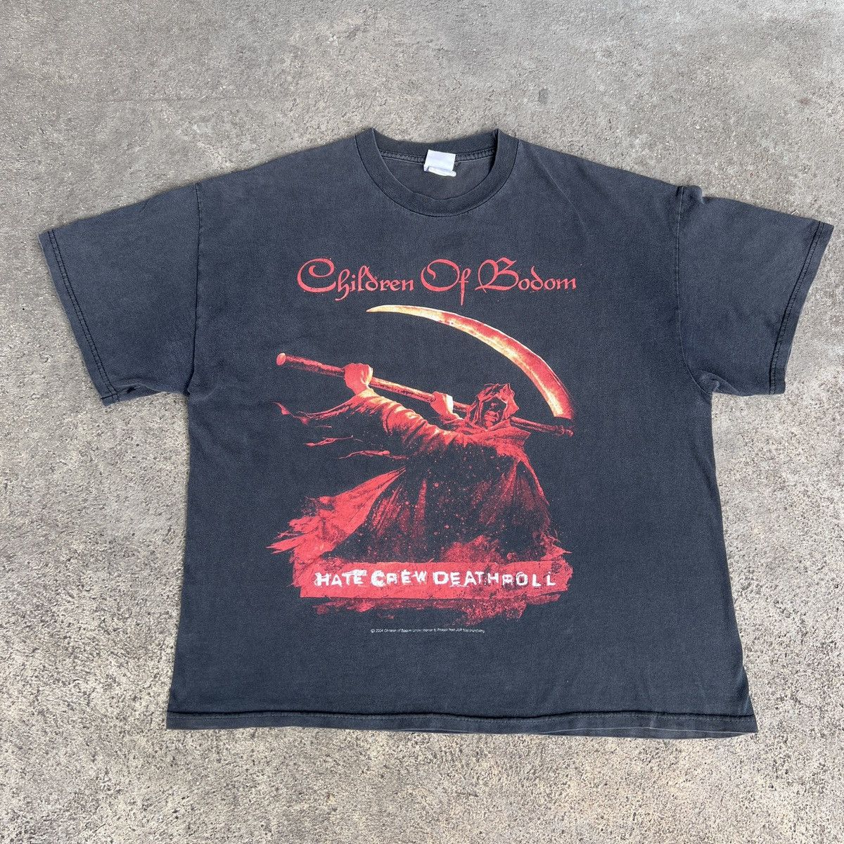 Band Tees Vintage Y2K Children Of Bodom Tour Promo Tee XL Faded Size US XL / EU 56 / 4 - 2 Thumbnail