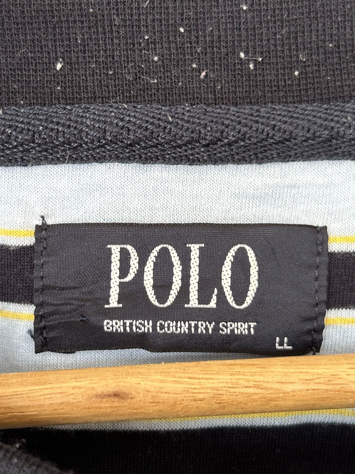 Vintage Vintage Polo British Country Spirit Stripe Tees Size US XL / EU 56 / 4 - 6 Thumbnail