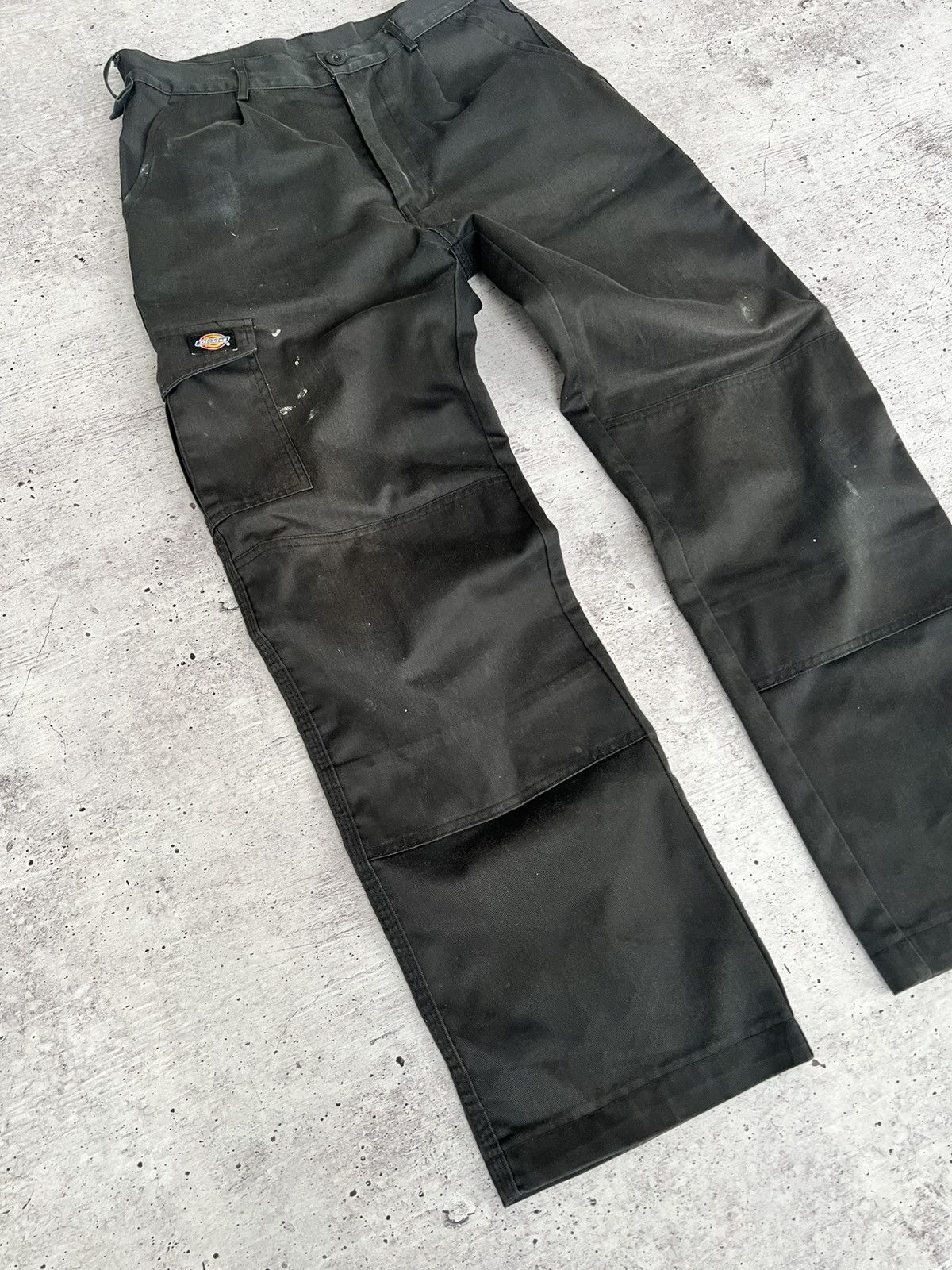 Dickies × Vintage Dickies Vintage Distressed Black Cargo Pants Size US 32 / EU 48 - 6 Thumbnail