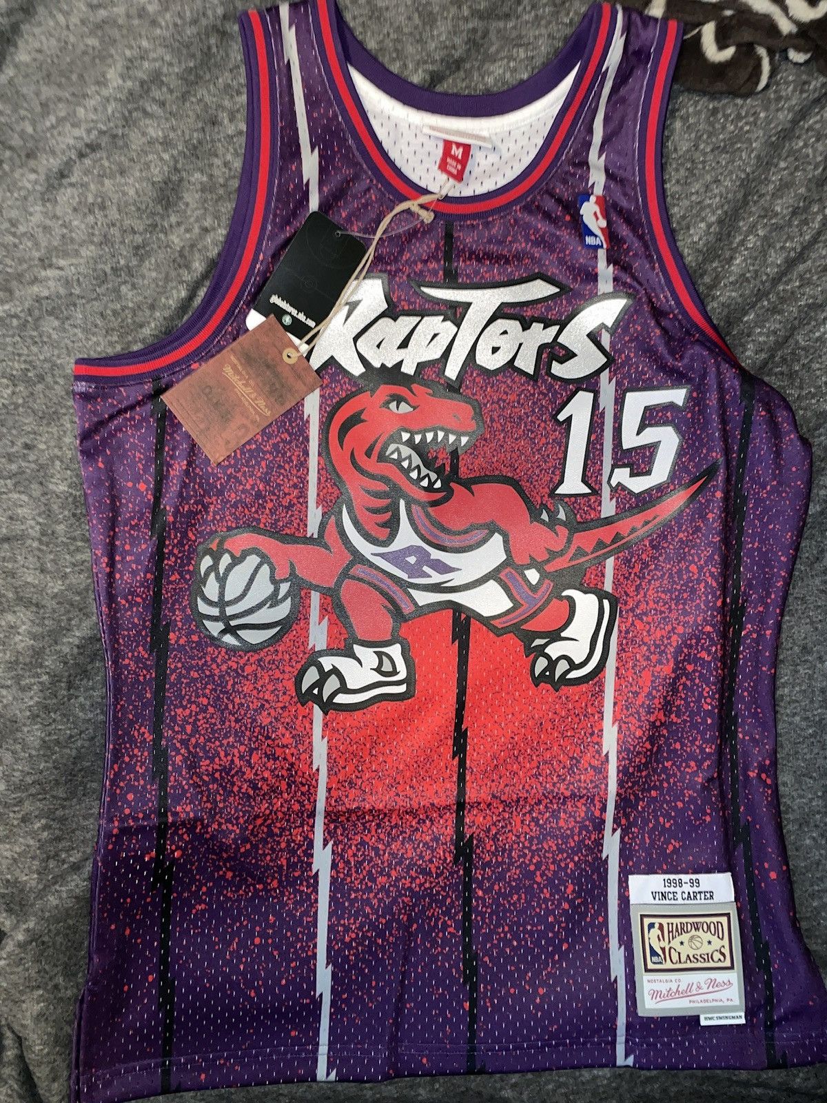NBA Toronto Raptors Vince Carter Jersey