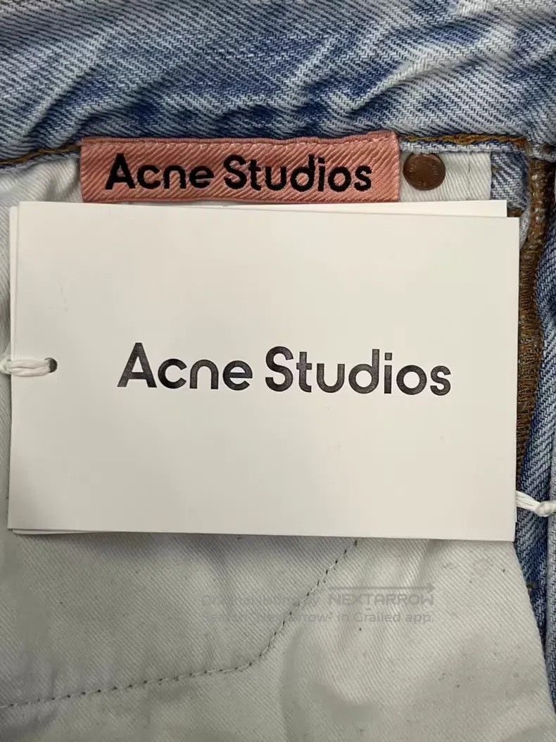 Acne Studios Acne Studios SS22 Denim Series, Loose Clean Retro Cotton S Size US 32 / EU 48 - 5 Thumbnail