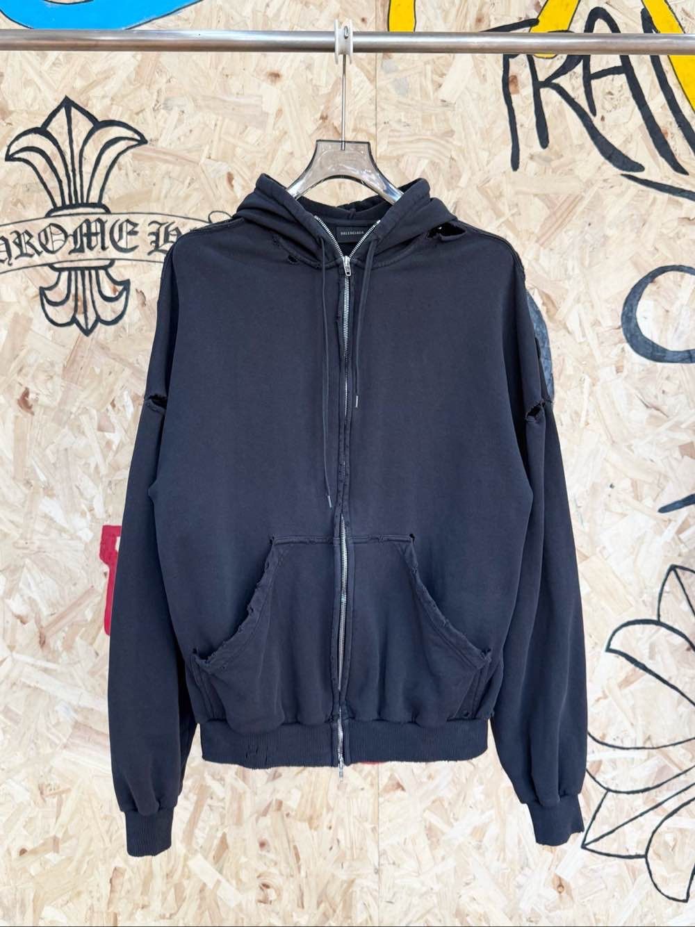Balenciaga Ebay Zip-Up Hoodie | Grailed
