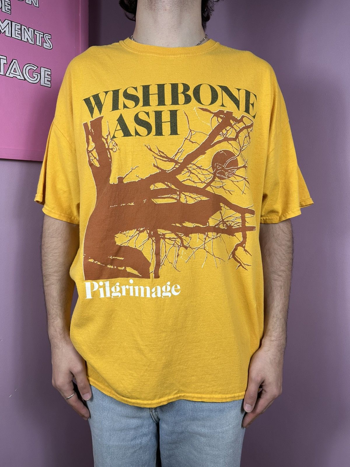 Other Wishbone Ash Pilgrimage Vintage Printed Rock Tee Size US XL / EU 56 / 4 - 2 Thumbnail
