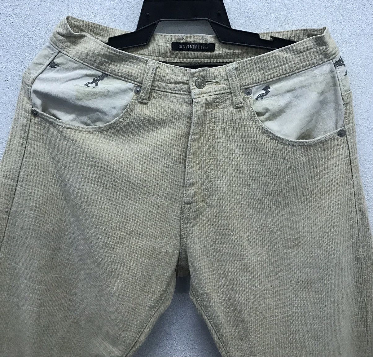 Japanese Brand × Vintage Vintage Wild Khakis Pants Size US 30 / EU 46 - 3 Thumbnail