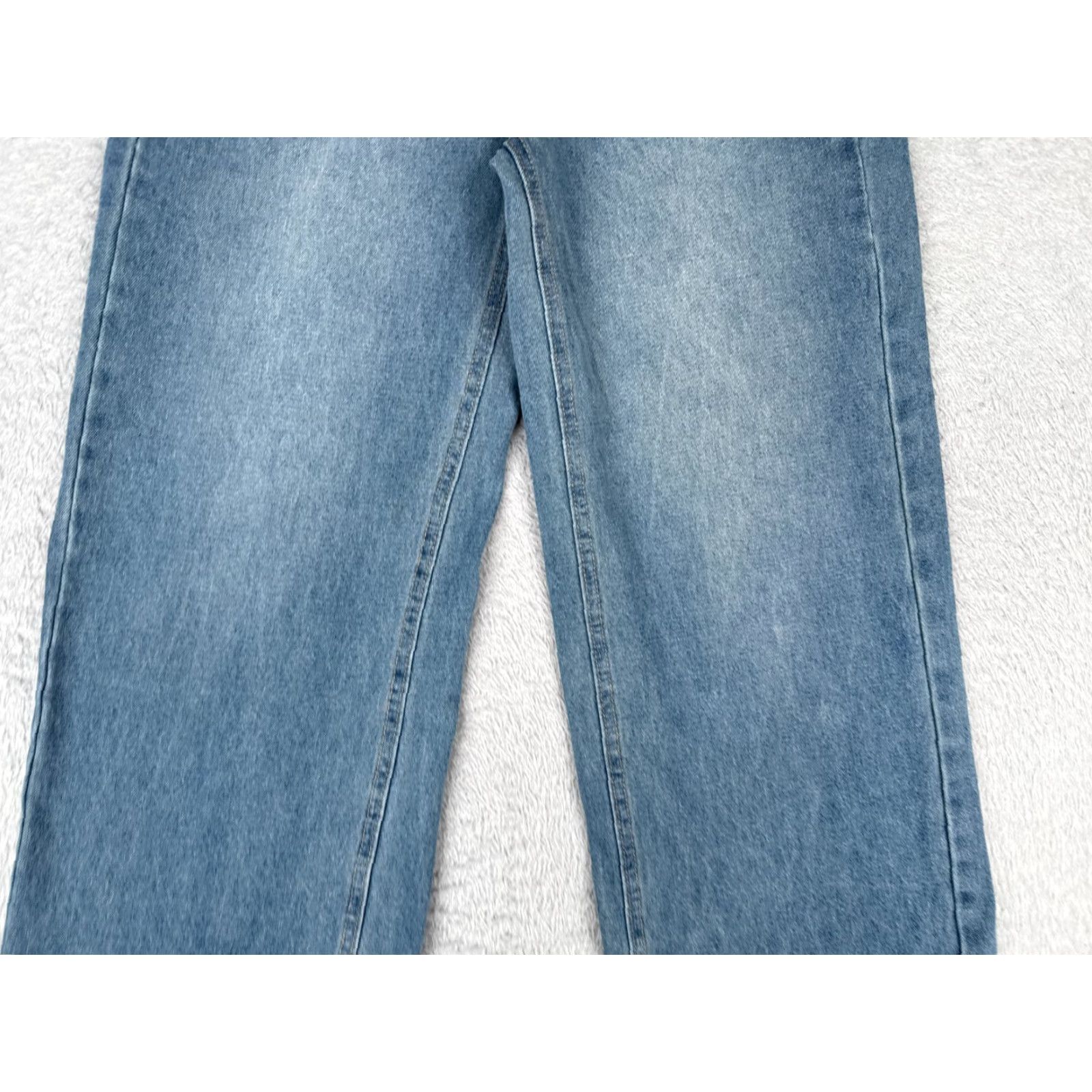 Madewell Madewell Jeans Women 26 Blue Denim Wide-Leg High Rise 26x28 Medium Wash Cotton Blend Womens Size 26" / US 2 / IT 38 - 3 Thumbnail