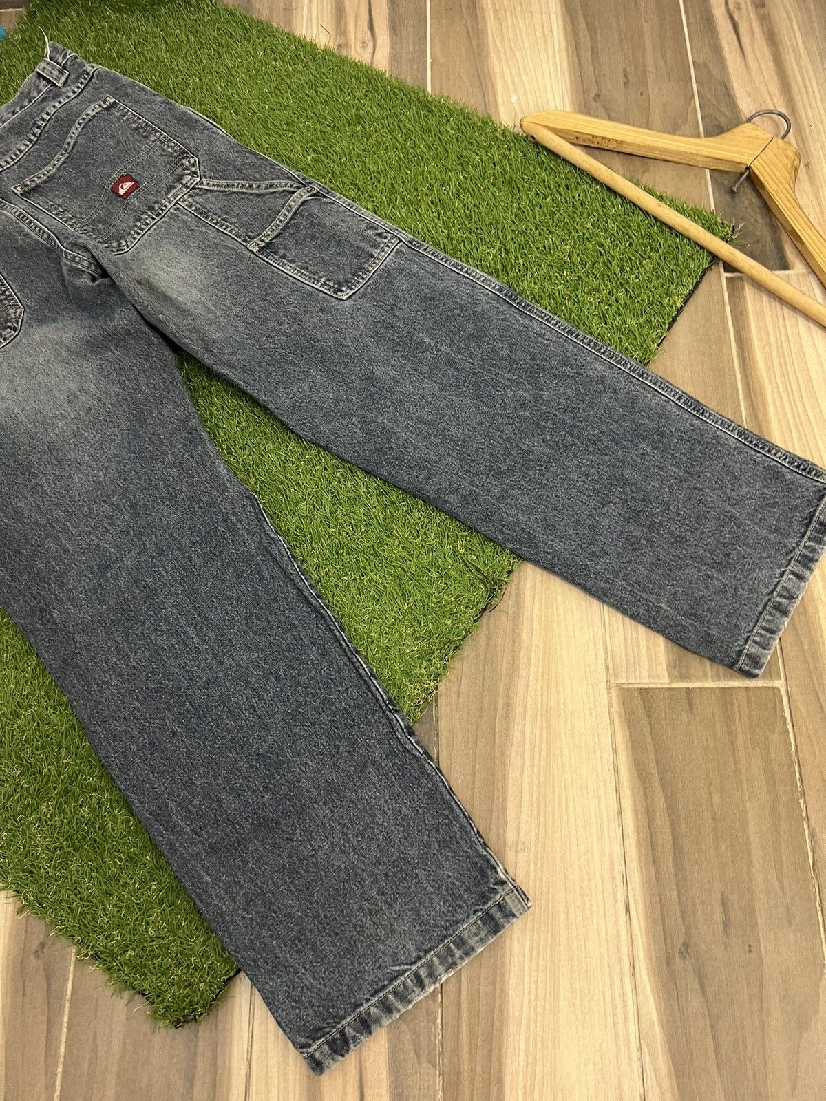 Quiksilver Vintage 90s Quicksilver Denim Jeans S Size Light Wash Mens Size US 28 / EU 44 - 11 Thumbnail